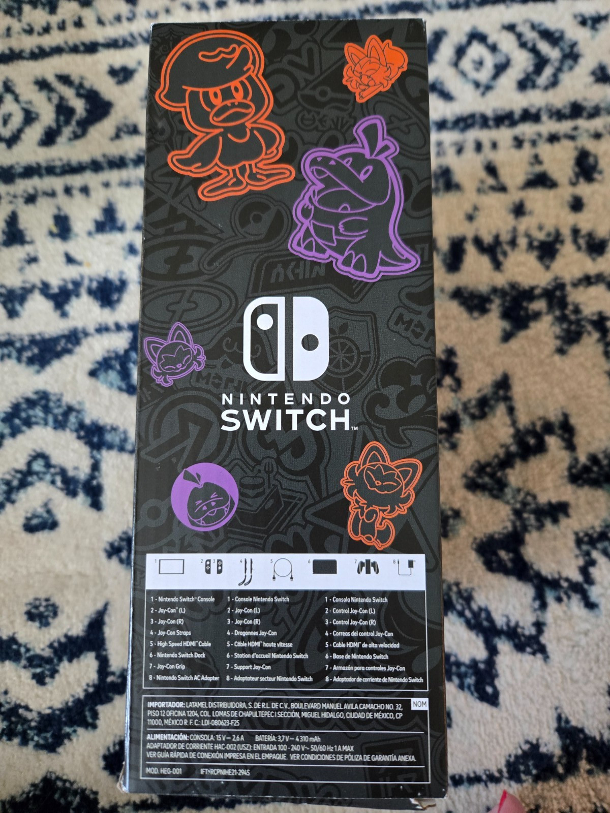 Nintendo Switch OLED Pokémon Scarlet & Violet Edition Console (CiB) US Version