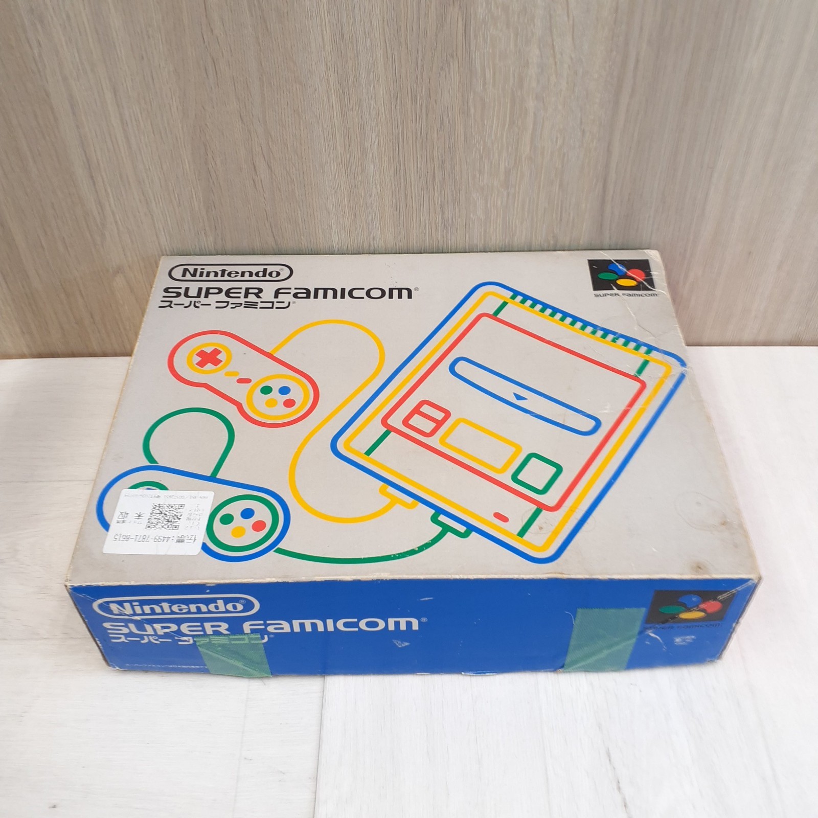 Super Famicom console with box & 3 games Mario & D.Kong CIB *US TARIFF PAID S109