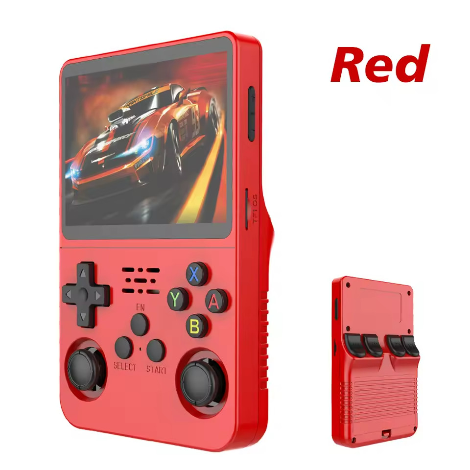 R36S Retro Handheld Game Console 3.5″ Screen 20000+ Games 64GB/128GB Gift