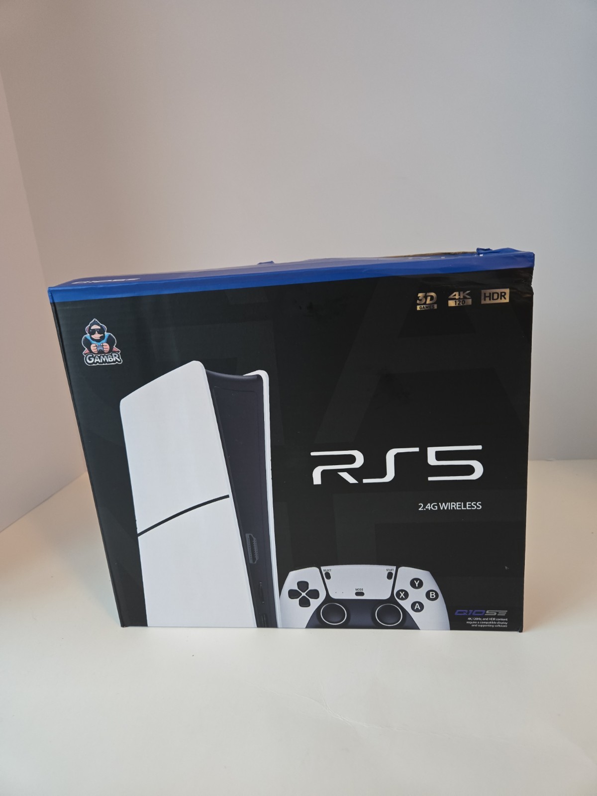 RS5 Q10SE 4K 120Hz HDR 2.4G Wireless Game Console w/ 2 Controllers & TF Card New
