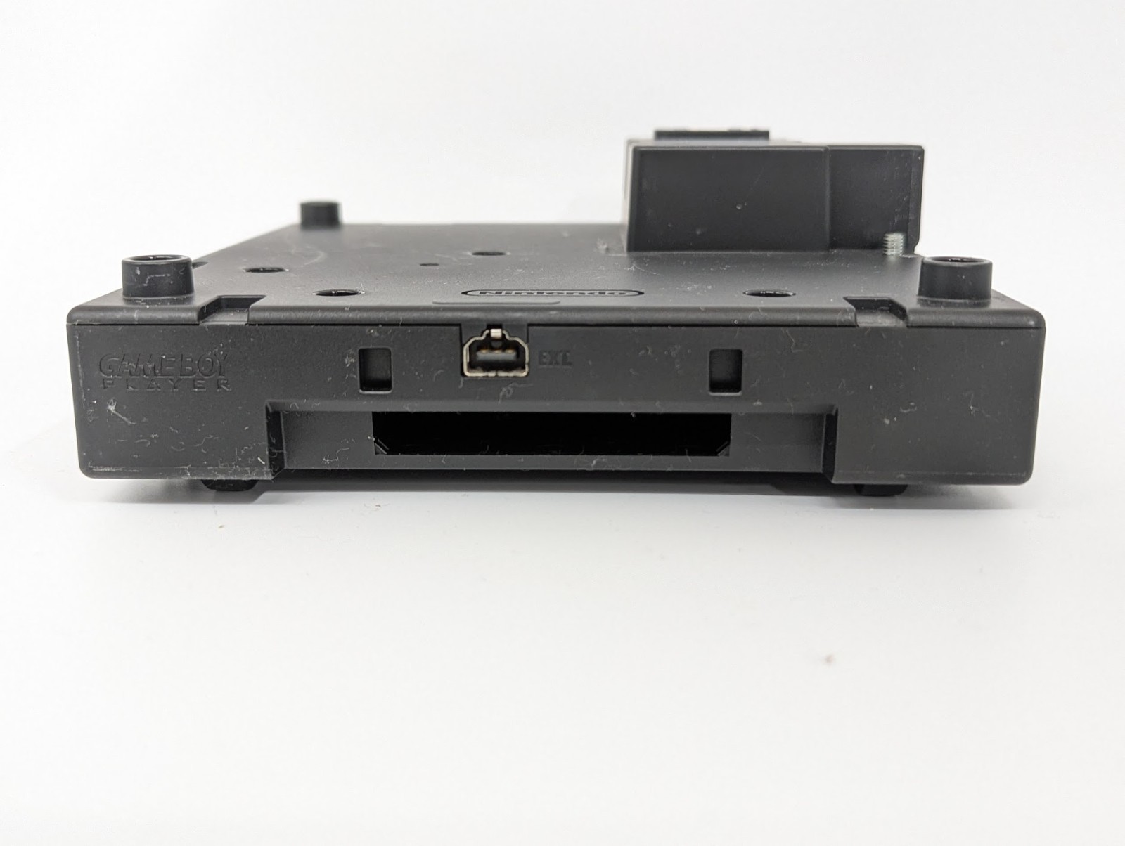 Z563 Nintendo GameCube Gameboy Player Black DOL-017 JAPAN GC GB Working