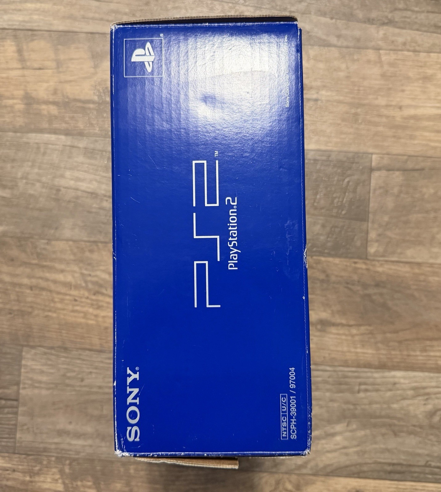 PlayStation 2 SCPH-39001 Box and Styrofoam inserts only, NO CONSOLE