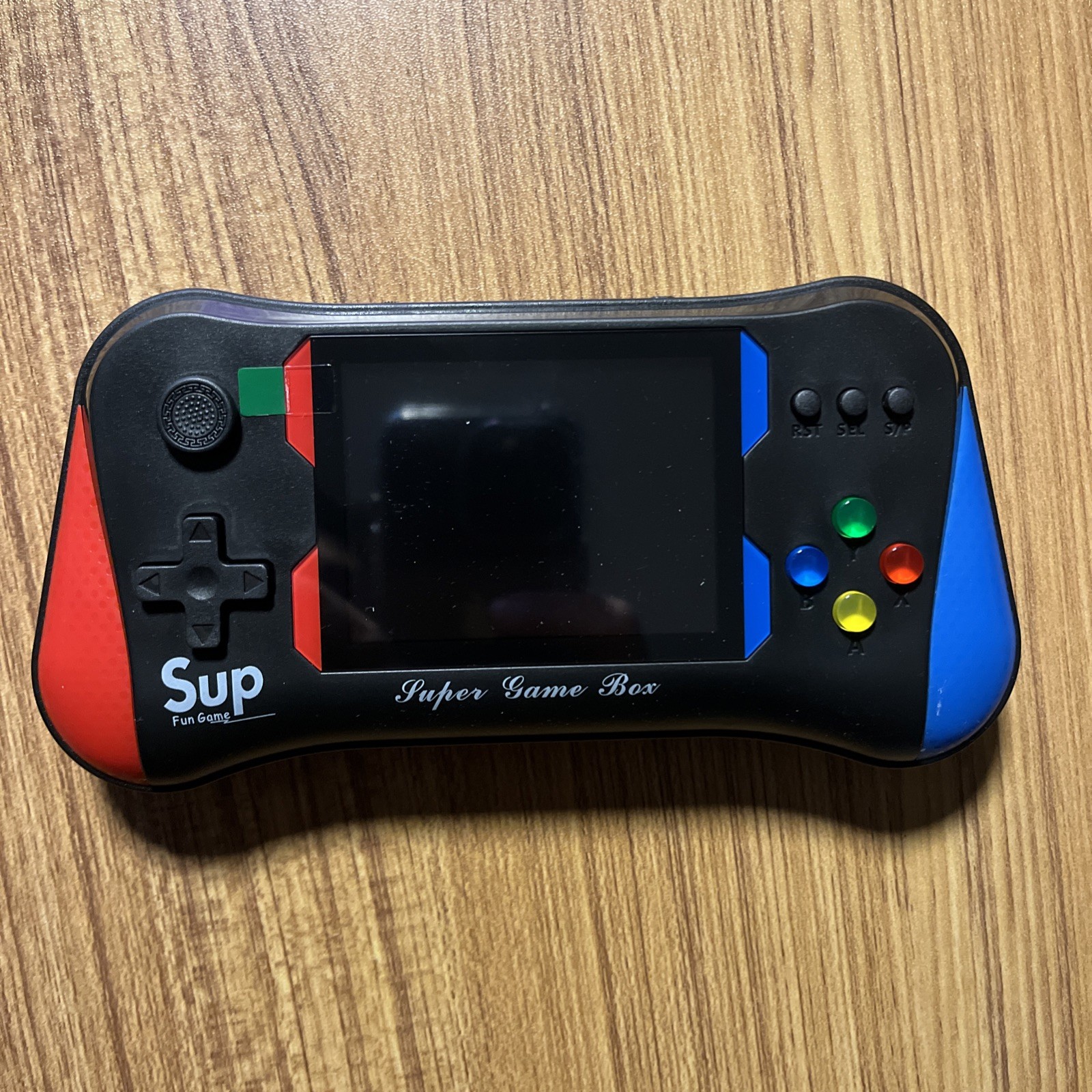 OH YOUTH JOYSTICK GAME CONSOLE- MODEL X7M – 3.5 INCHES -RED & BLUE –