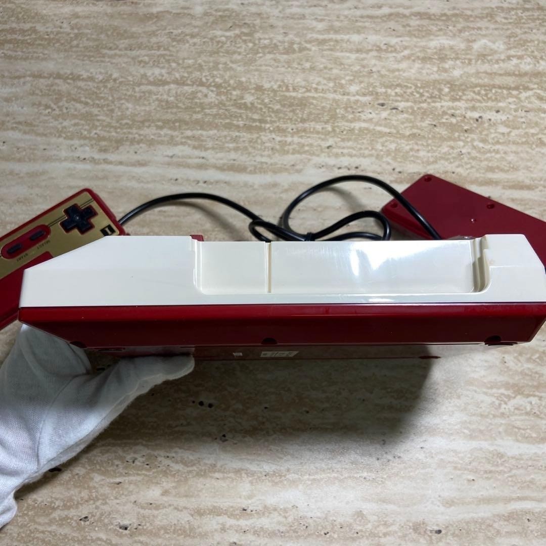 Nintendo Family Computer Famicom Square Button Console Boxed Tested Working 7157