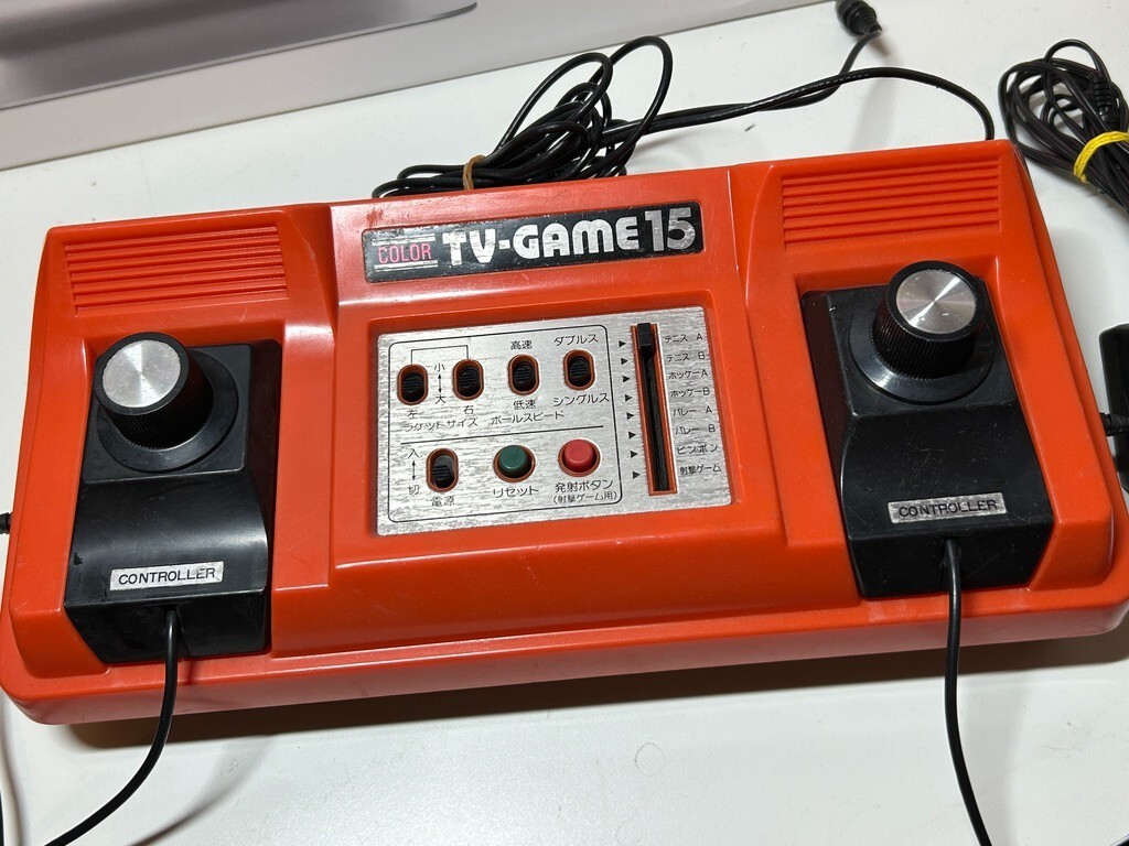 Nintendo Color TV-Game 15 CTG-15V Console Tested Working Japan 1977 Vintage