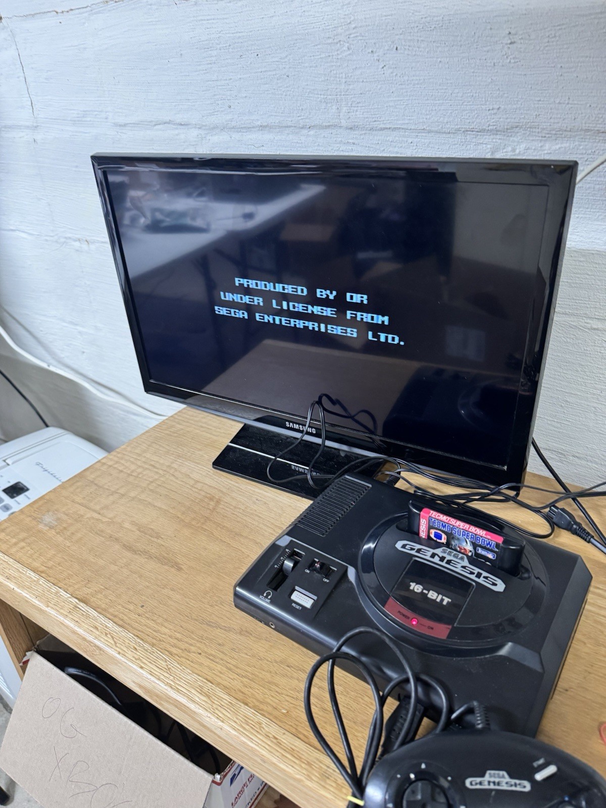 Sega Genesis Model 1601 Gen 1 Console System Tested
