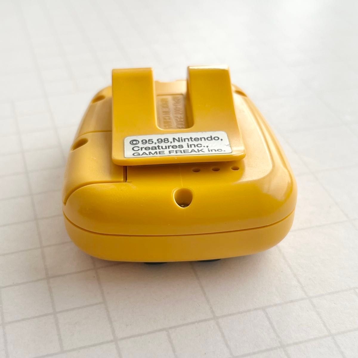 Nintendo Pocket Pikachu Yellow MPG-001 Pedometer Tested Working Cleaned Japan