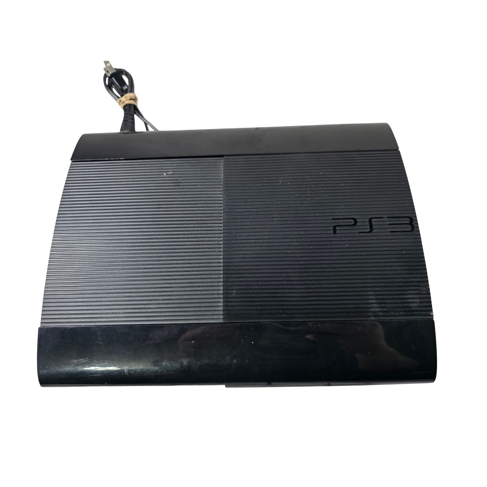 Sony PlayStation 3 PS3 Super Slim Console Black 500GB CECH-4301C with Power Cord