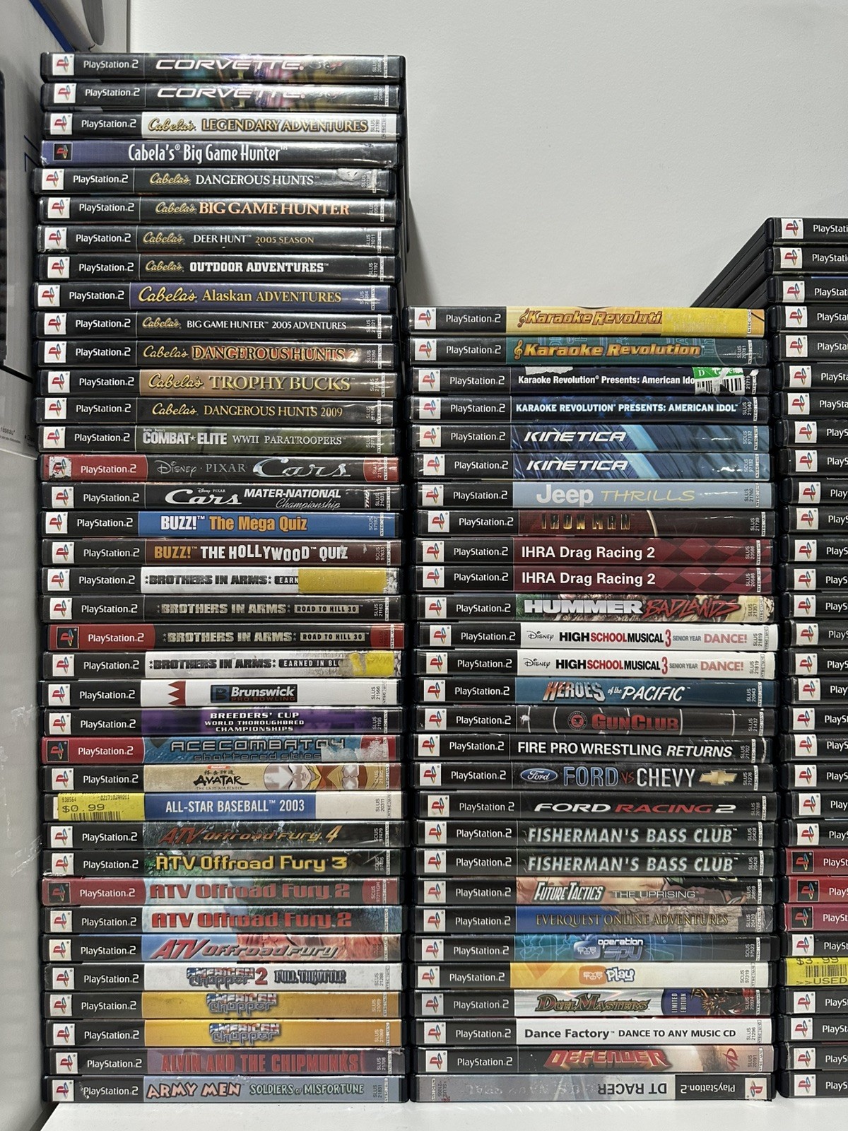 Sony PlayStation 2 Slim Cinnabar Red OEM Bundle– Tested, Ready to Play + 2 Games