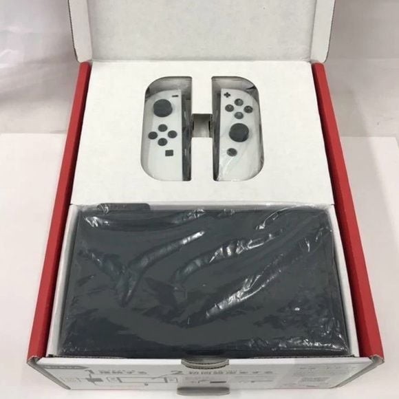 Nintendo Switch Console Organic EL Model (OLED) White Joy-Con (NEW)