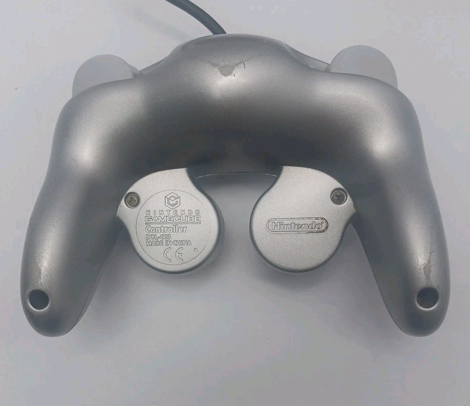 Nintendo GameCube Platinum Console -Controller- Cords Included DOL 001