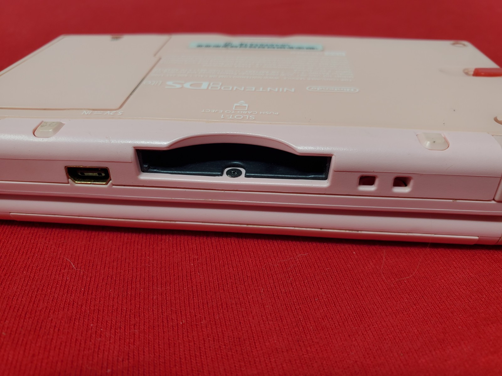Nintendo DS Lite Video Game Console – Metallic Rose + MARIO CART!