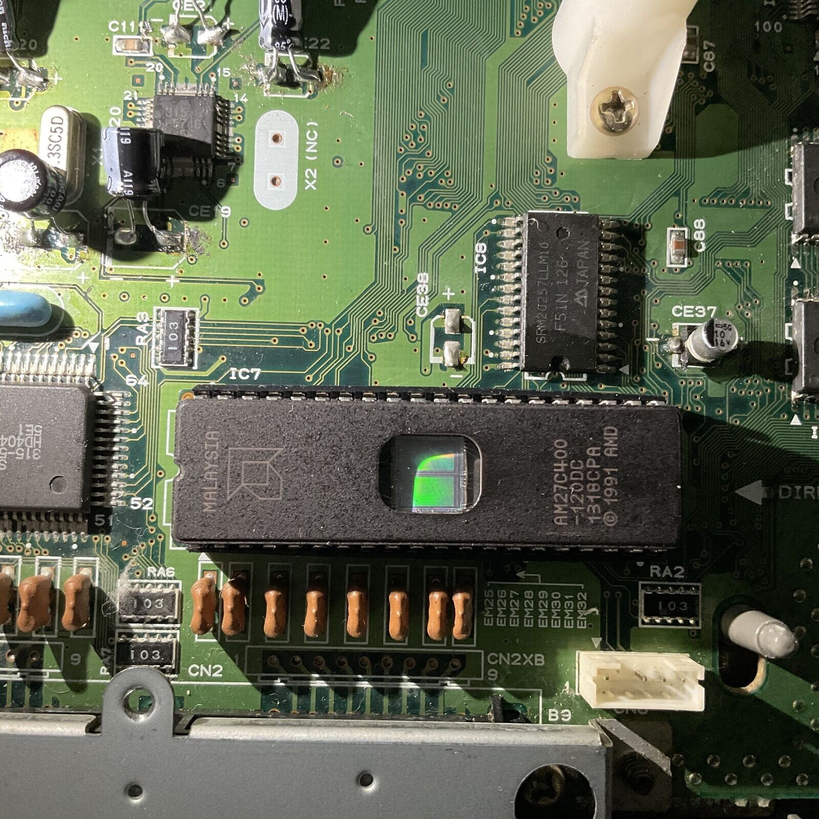 Sega Saturn Region Free Bios 40 pin VA0 – VA0.5 Chip [any boot animation + fram]