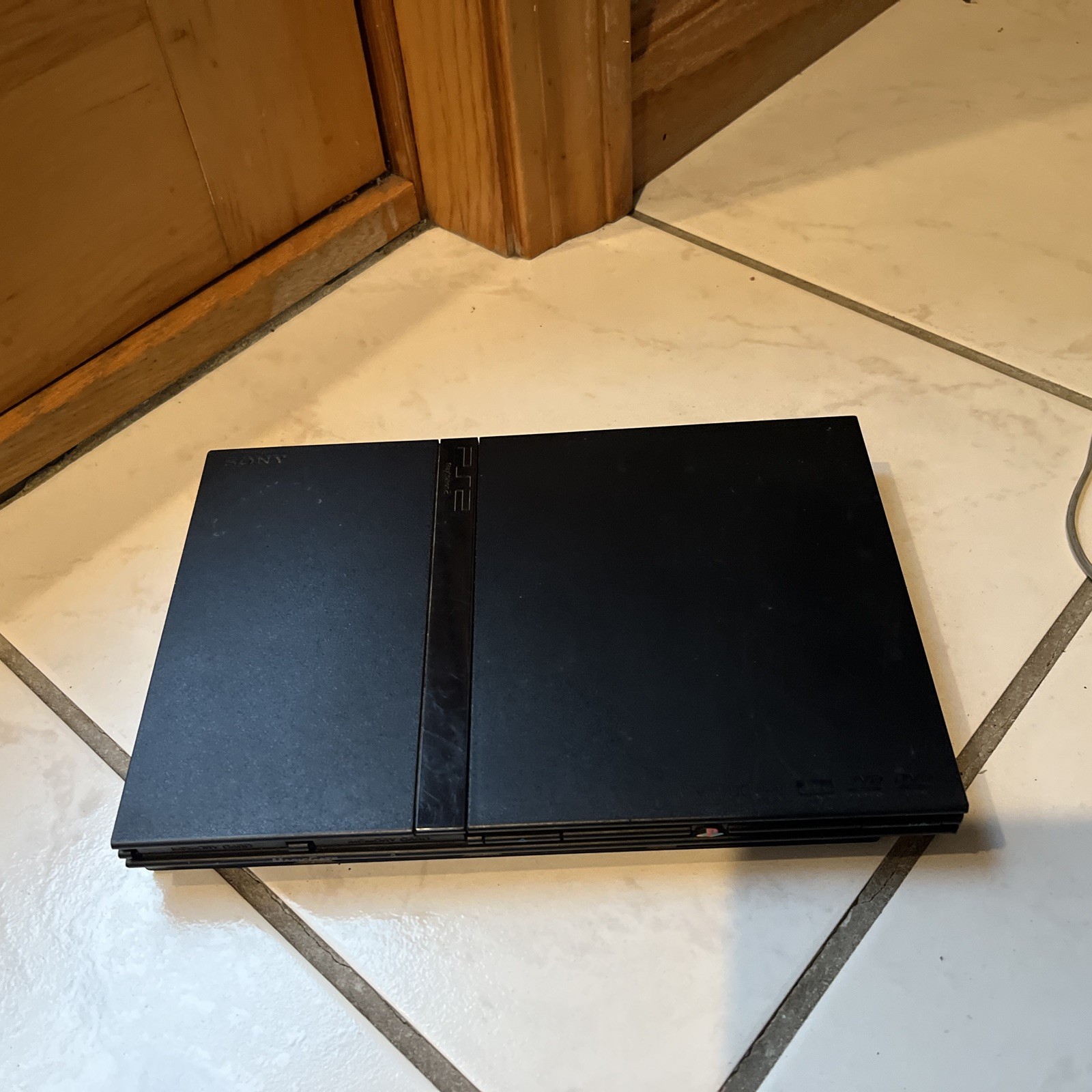 Sony PlayStation 2 Slim Line Version 77001 Console – Charcoal Black