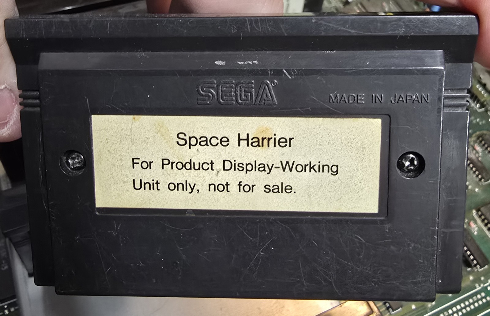 Sega Master System Kiosk Model # 3011 w/ 16 Games FOR PARTS OR REPAIR ONLY