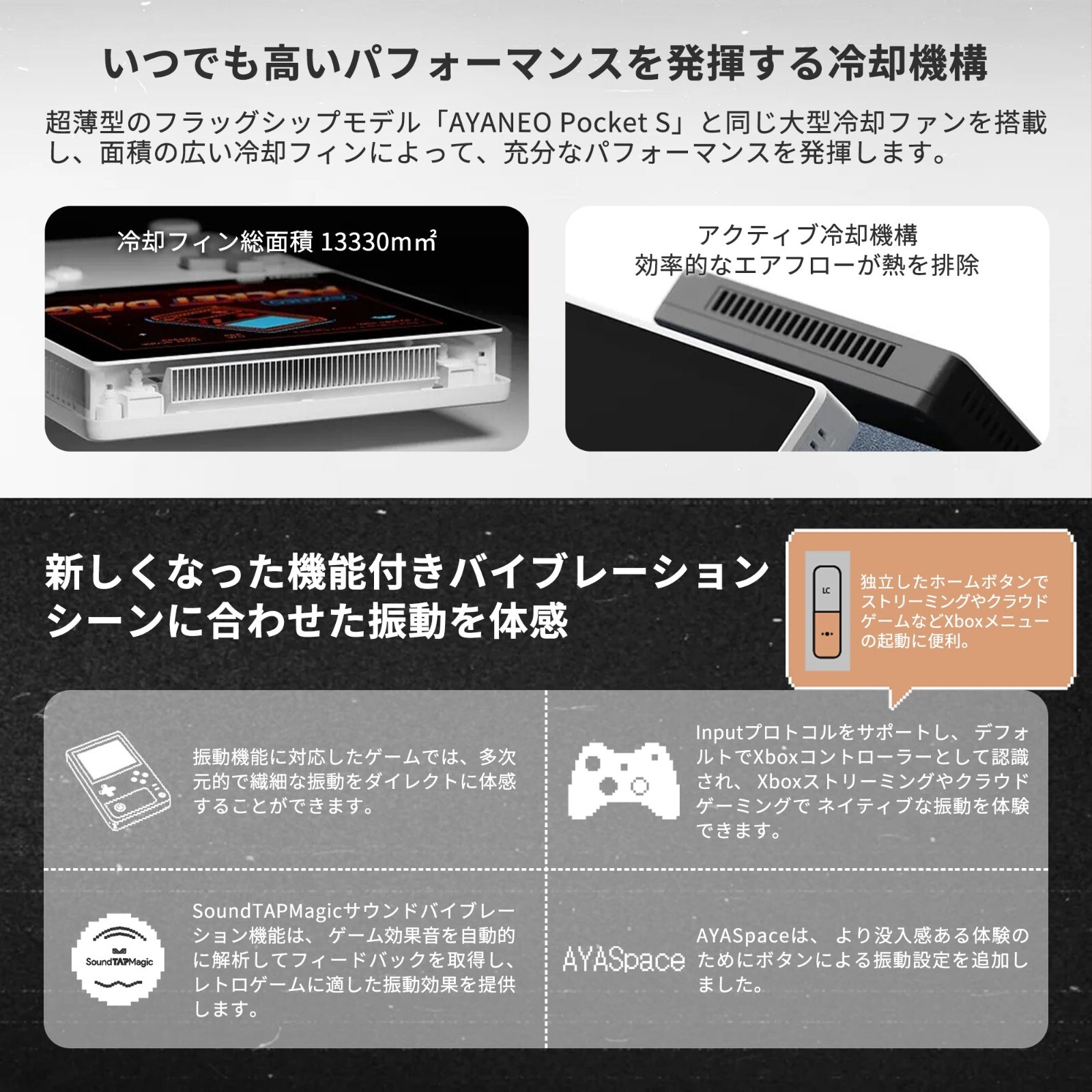AYANEO POCKET DMG 16GB 512GB 3.9inch OELD square monitor Moon White