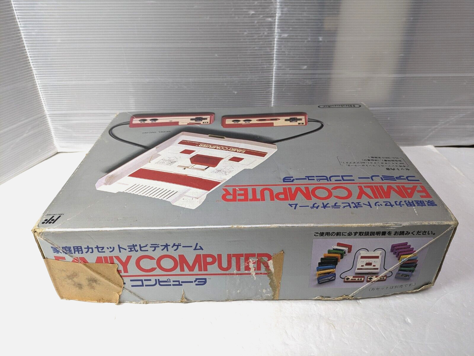 Nintendo Famicom NES Family Computer Super Mario Brothers 3 Japan Box