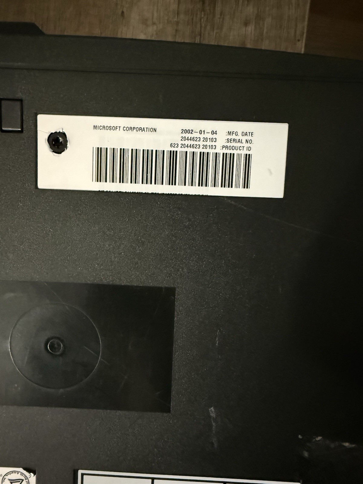 Microsoft Xbox Original Console Black/Green NTSC-U/C w/ Controller, AV Cable