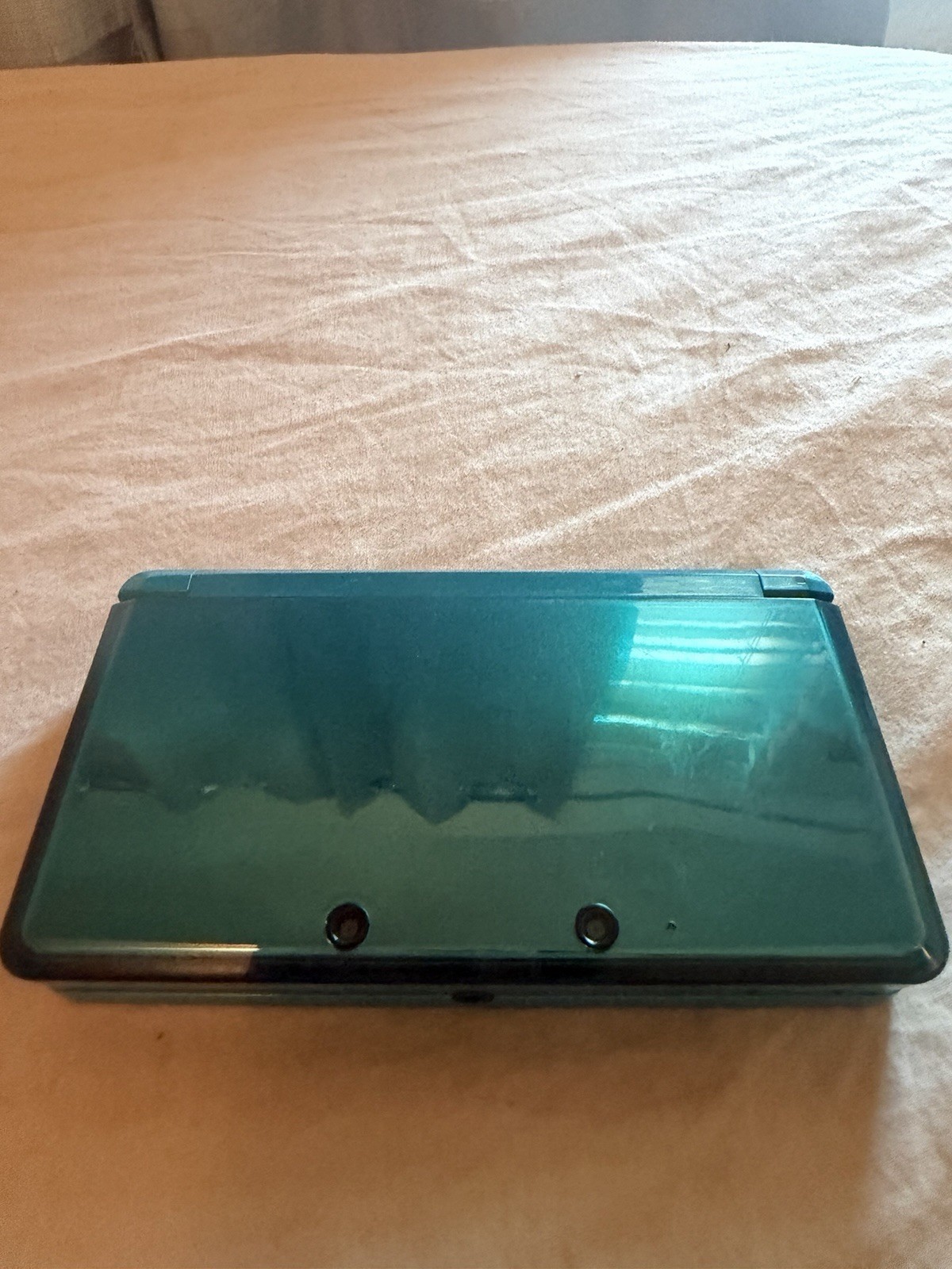 Nintendo 3DS Aqua Blue Handheld Console Used