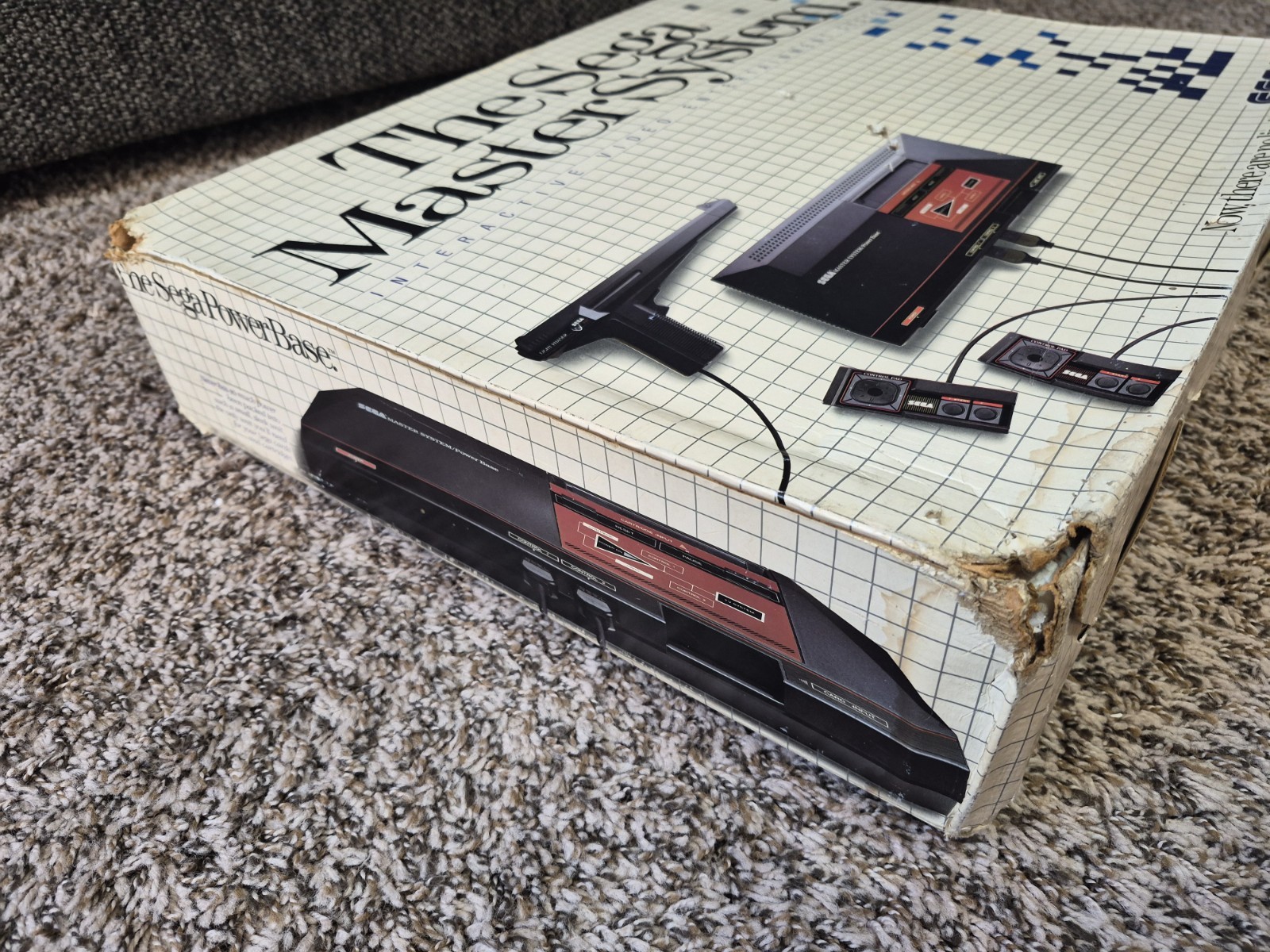 Sega Master System Console Complete in Box CIB TESTED WORKING