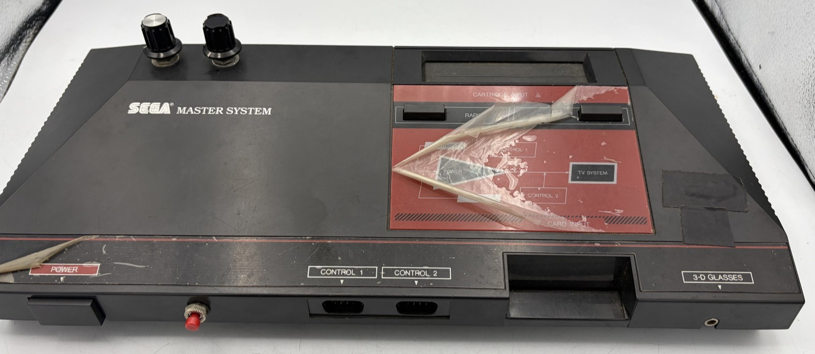 Sega Master System M4J MK-2000 computer game console only FM sound AMP mod