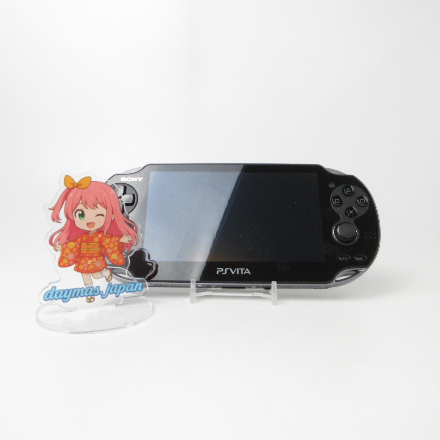 【Excellent】Sony PS Vita PCH-1100 Crystal Black 3G/Wi-Fi Model Console only #RET0