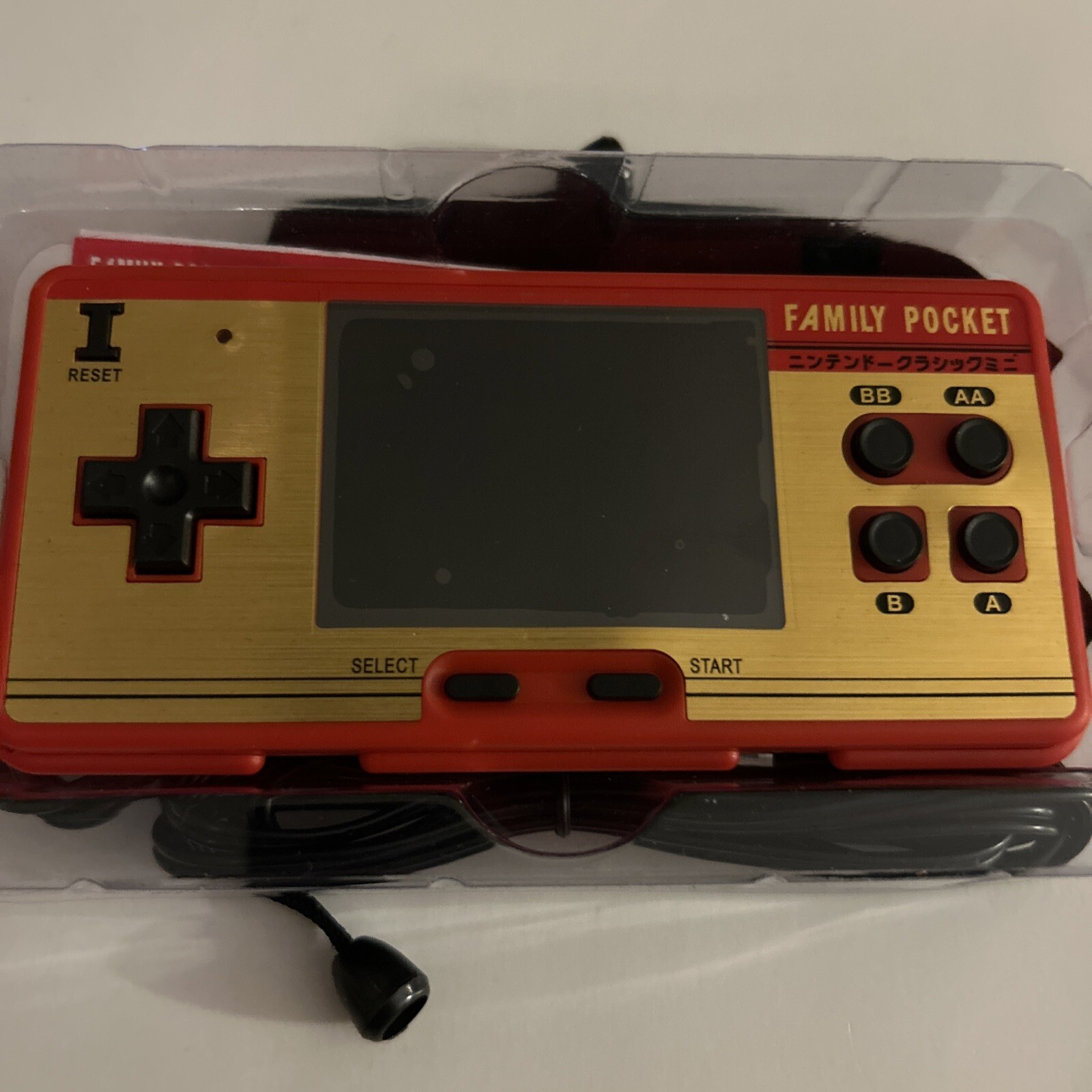 Family Pocket Handheld- 30th Limited Edition Mobile Game Console- Model RS-20A