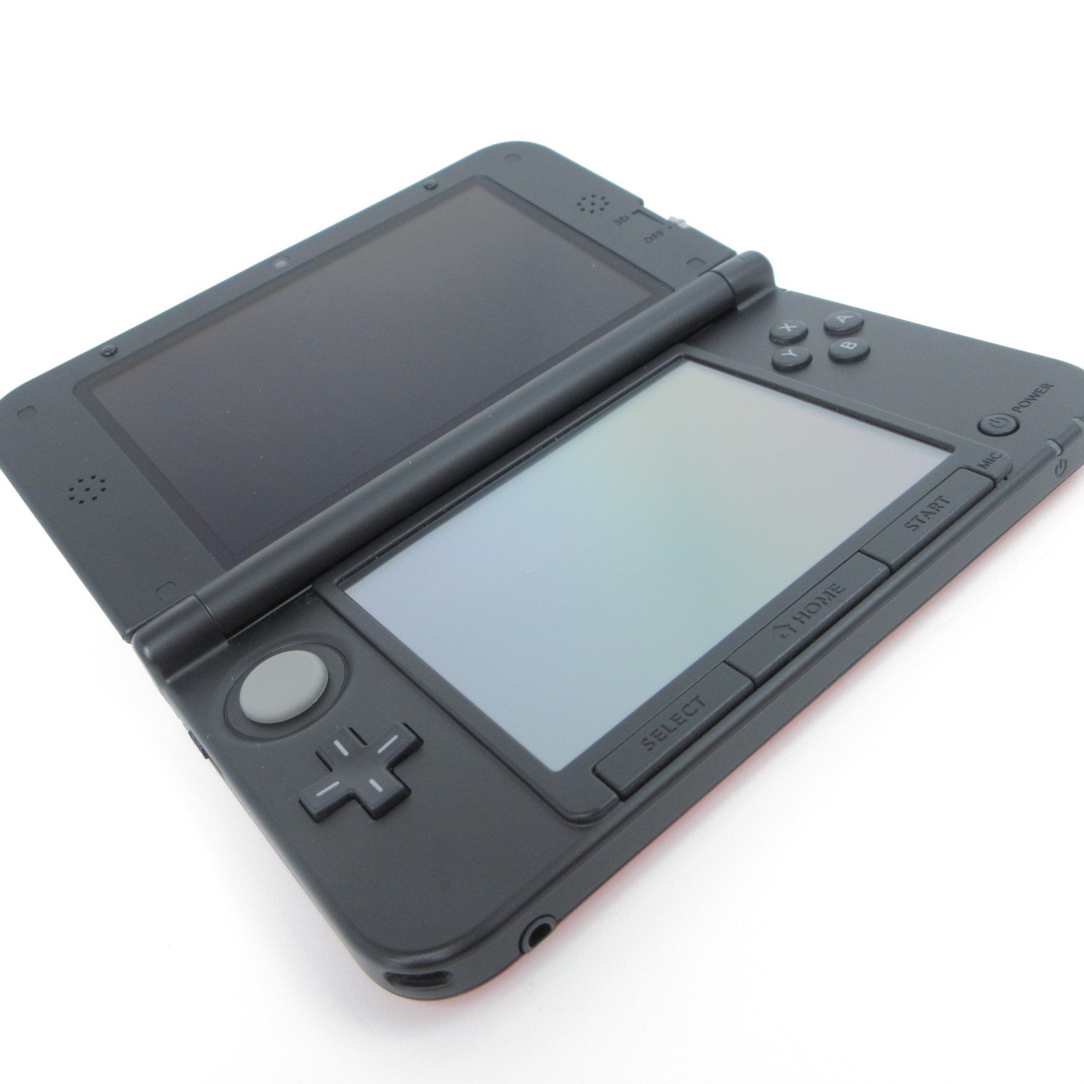【Excellent】Nintendo 3DS LL XL Red x Black Console Japanese Edition #Arr0131/01