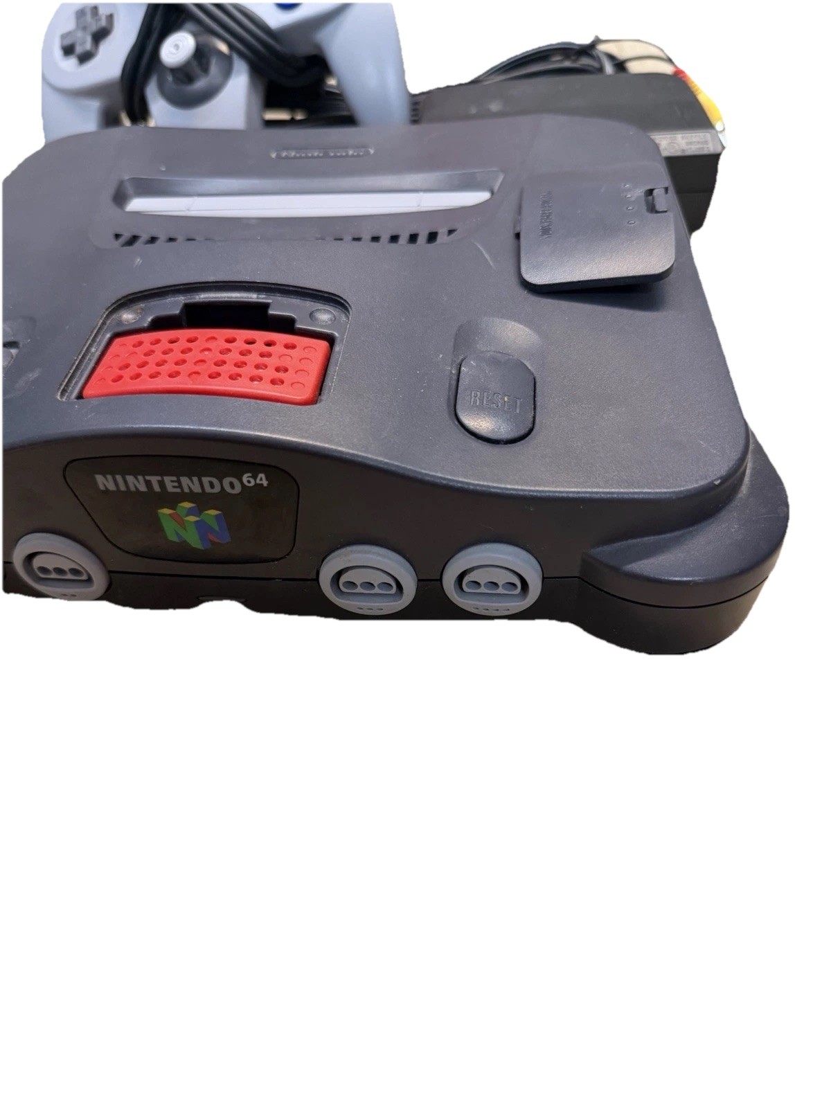 Nintendo 64 N64 Original System Console With 1 Original Controller & Power Cord