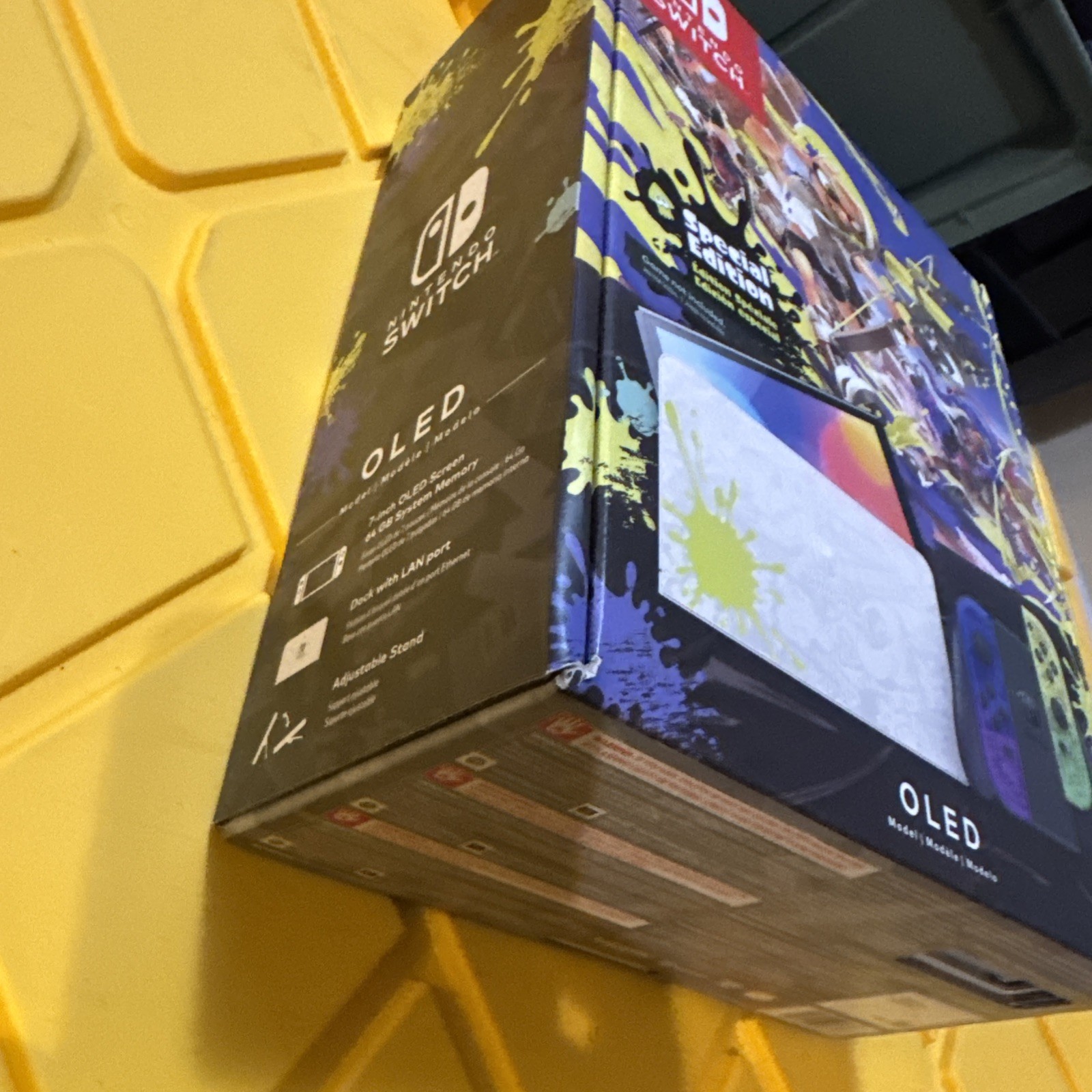 NEW Nintendo Switch OLED SPLATOON 3 Limited Edition – NEW RARE SEALED!!