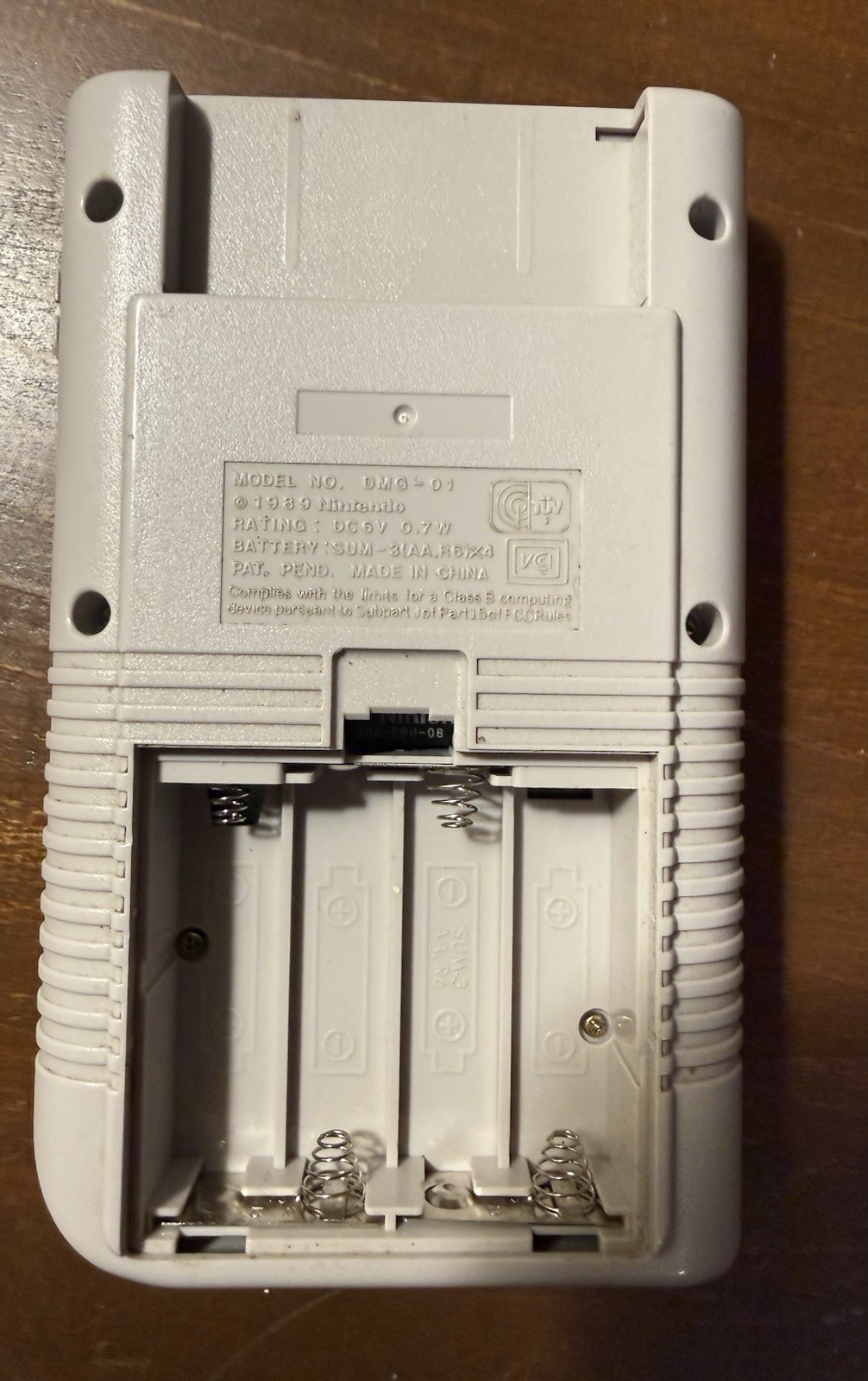 Nintendo Game Boy DMG-01 Original Gray Handheld Console Tested Working