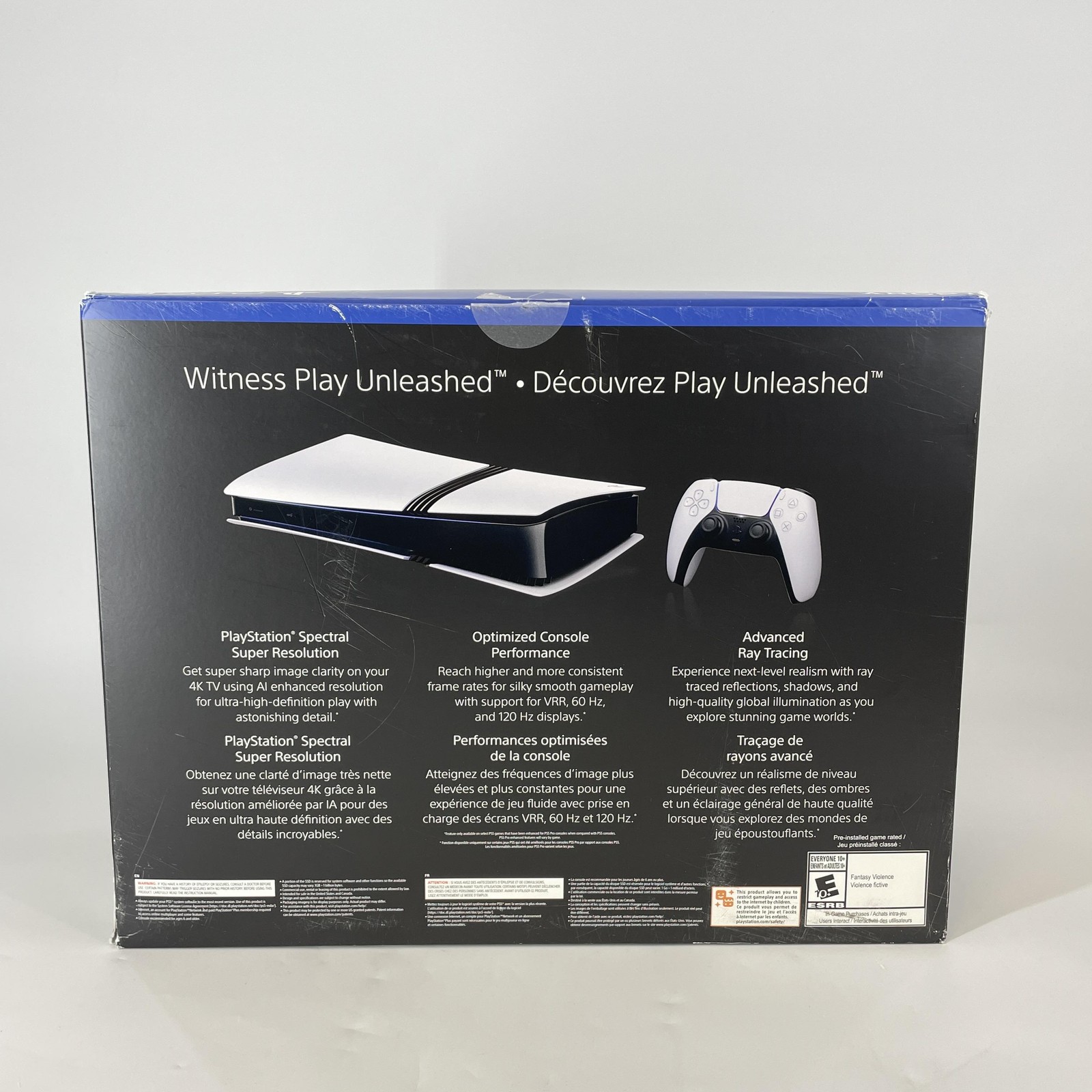 Sony PlayStation 5 Pro Console White 2TB – Open Box w/ Damaged Box