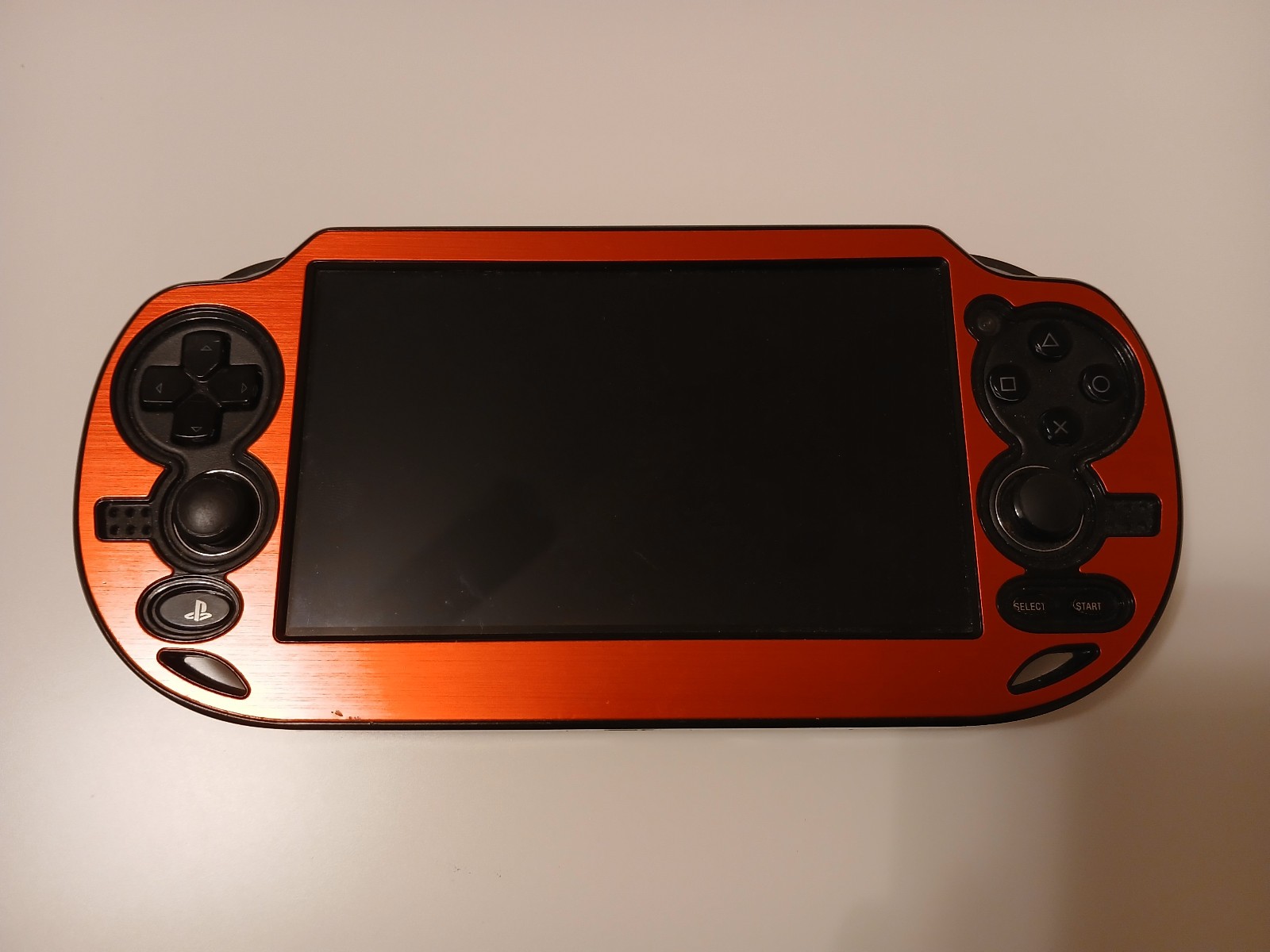 SONY PS Vita PCH-1101 – Pre-Owned, Red Case, 4GB Memory Card + Charger Included