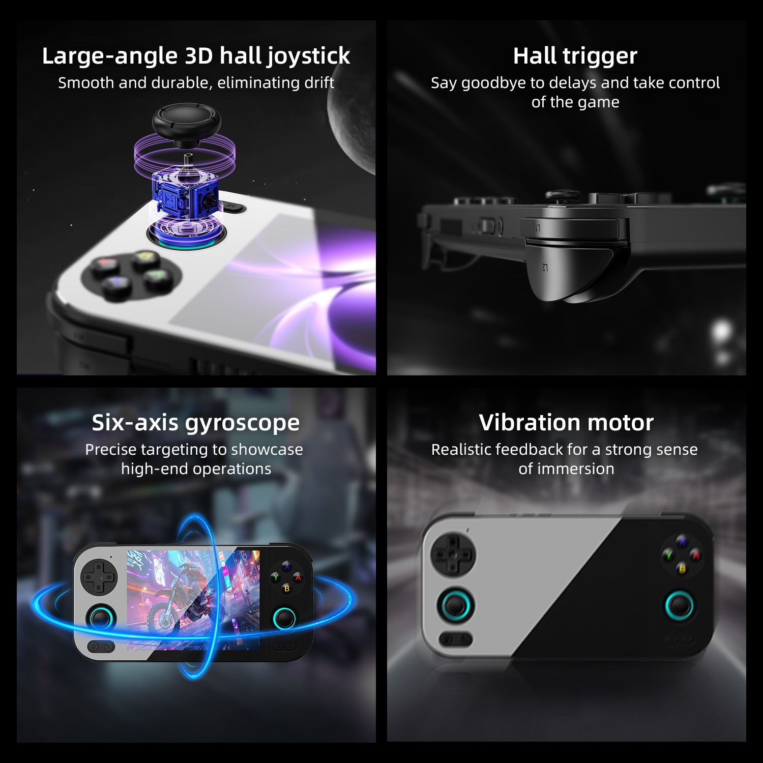 ANBERNIC RG 476H Handheld Game Console RG476H Android13 5000mAh 4.7-inch Gifts