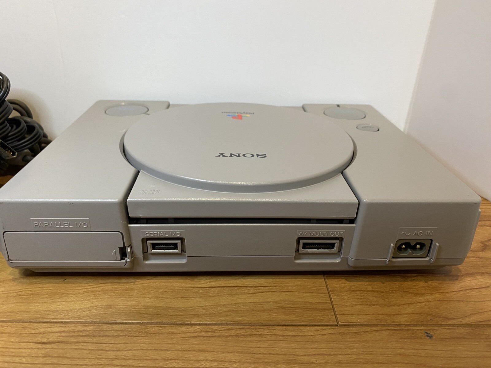 Sony PlayStation 1 PS1 SCPH-7000 Console Controller Set Gray Game JAPAN Tested