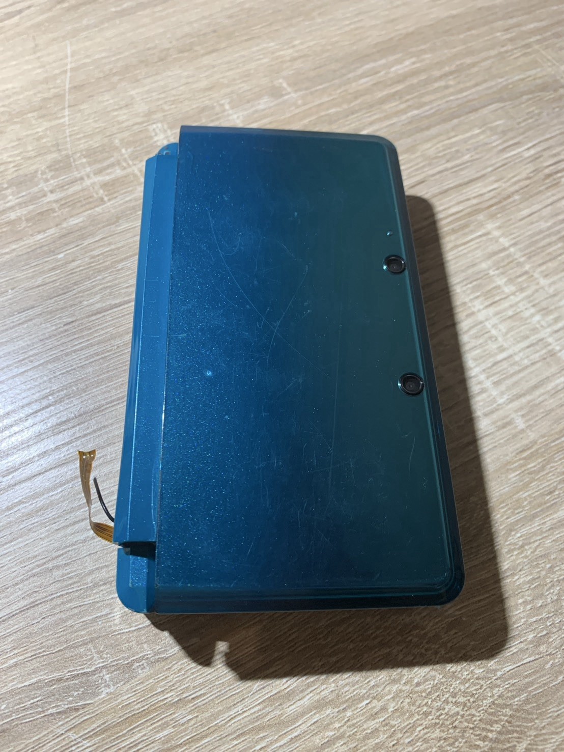 1275 Nintendo 3DS Aqua Blue For Parts