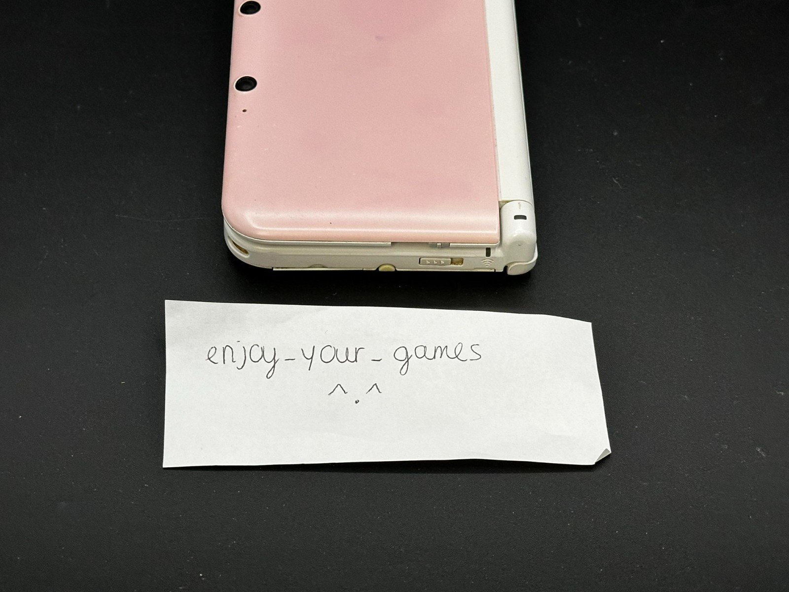 Nintendo 3DS XL LL Pink/White | English | Charger | US Seller – SHIP IN 1-DAY