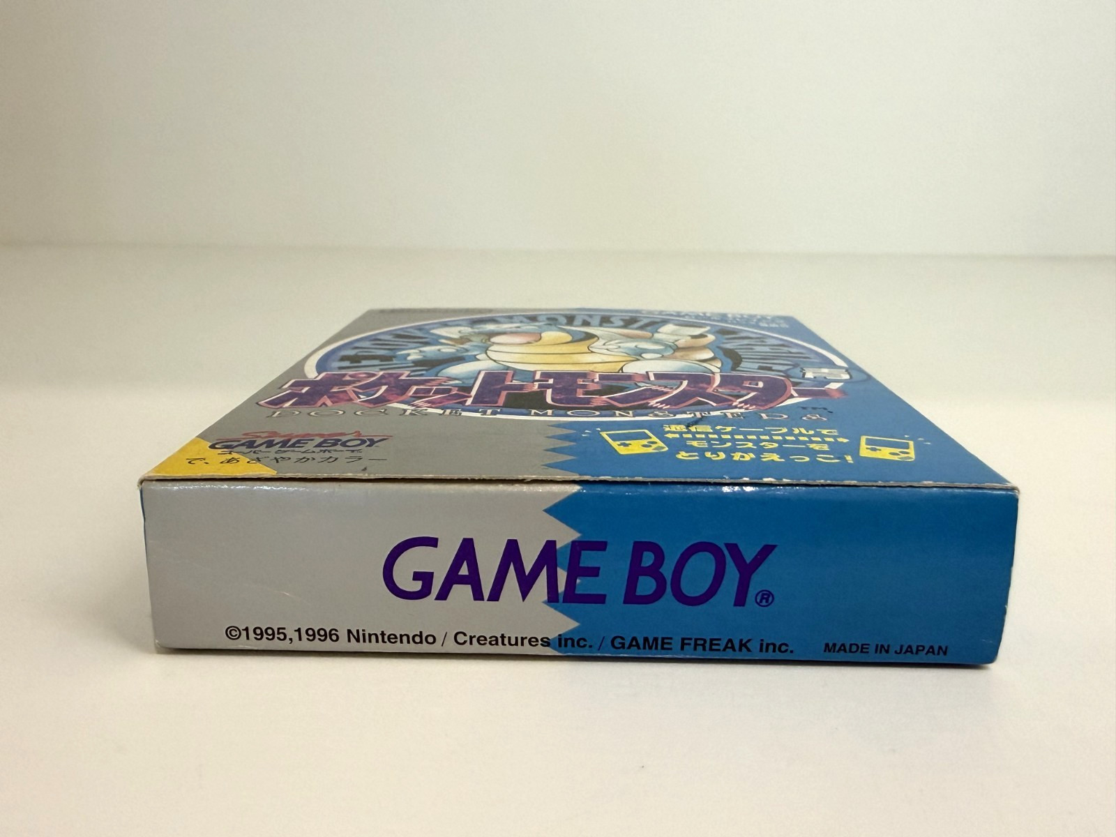 Pokémon Blue Version Game Boy CIB Complete in Box Japan Exclusive Rank:S