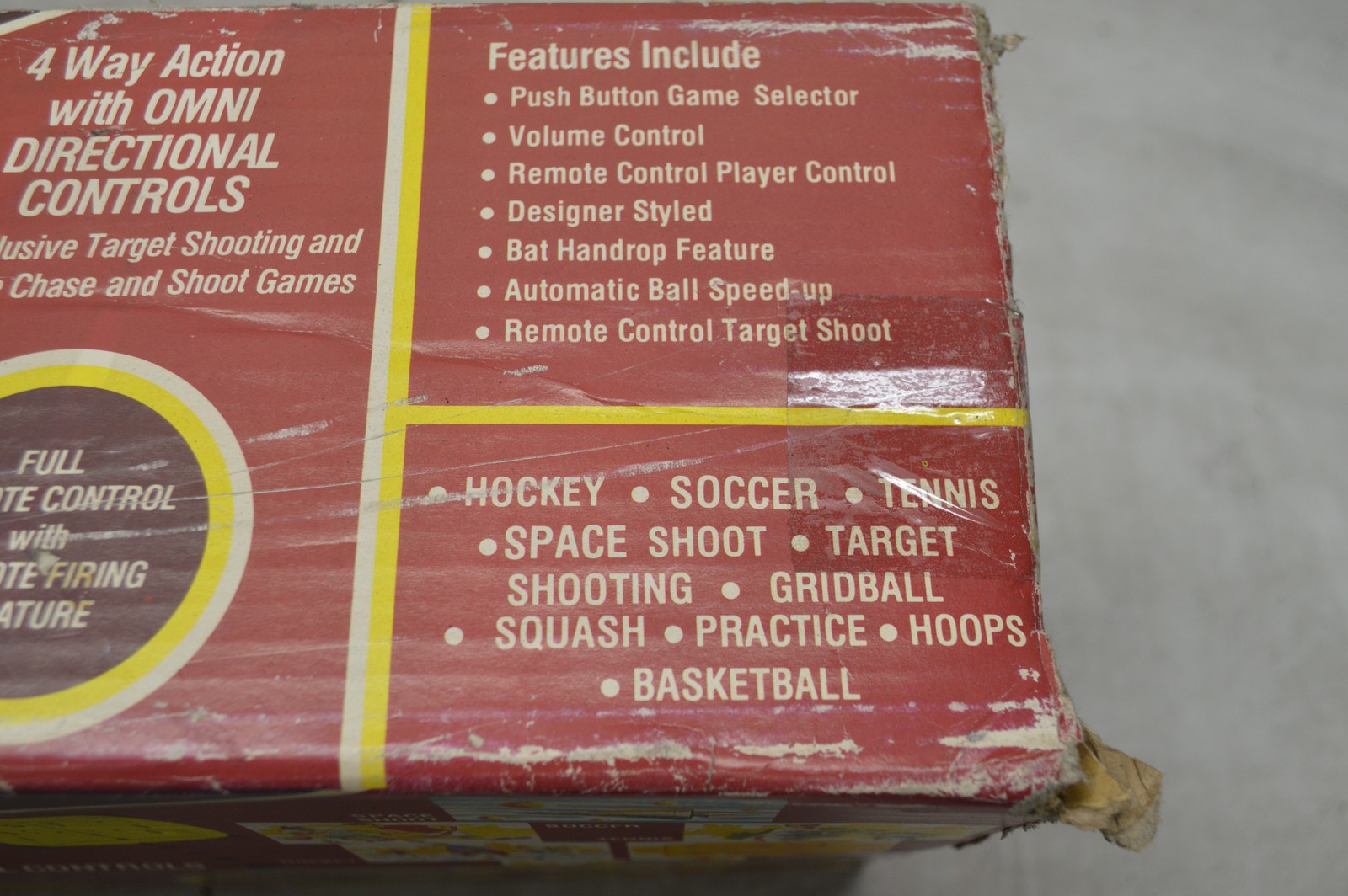 Vintage Unisonic Deluxe Video game with 10 different games Olympian 2600