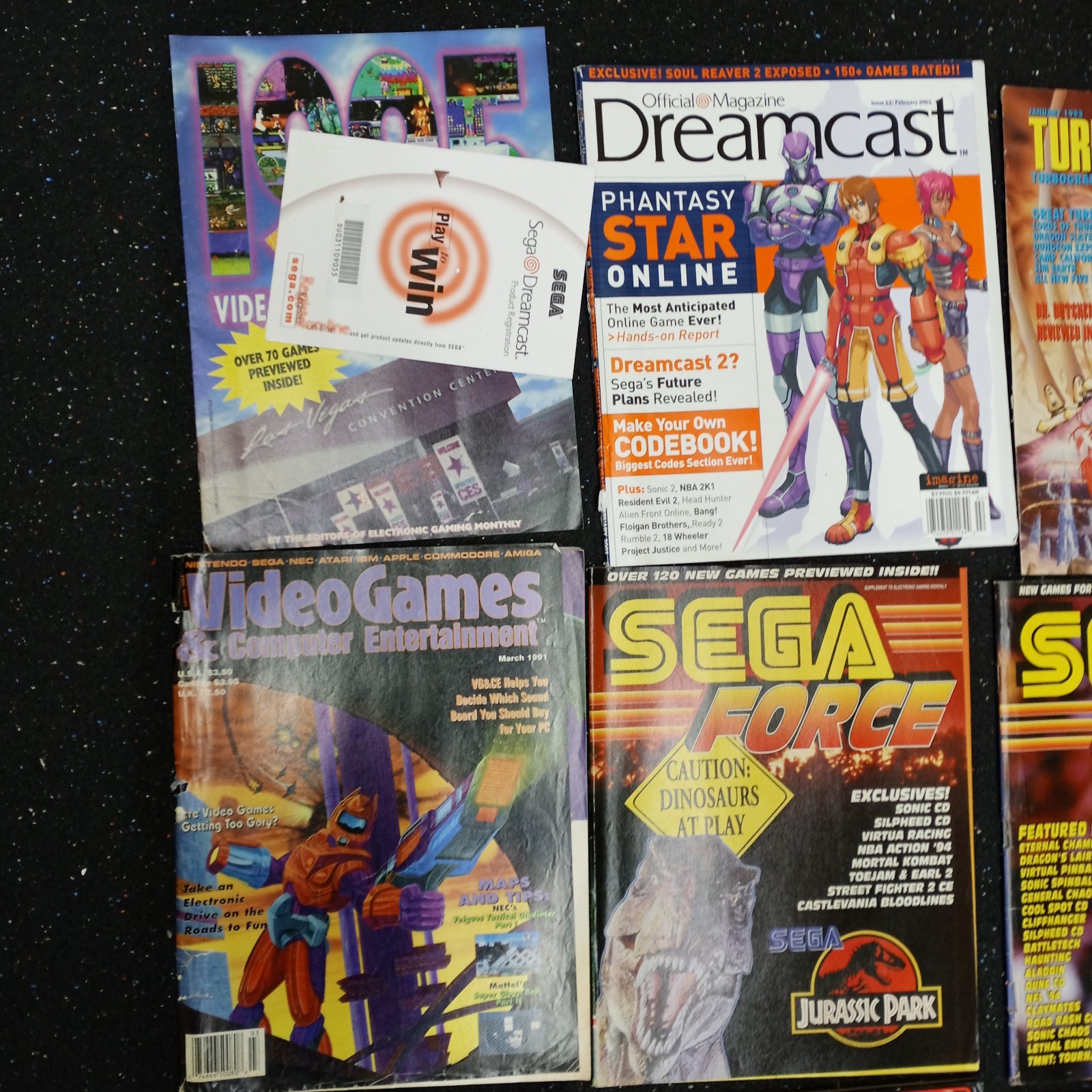 30+ Vintage 1990’s Video Game Console Magazine Lot PSM, EGM, Dreamcast, Nintendo