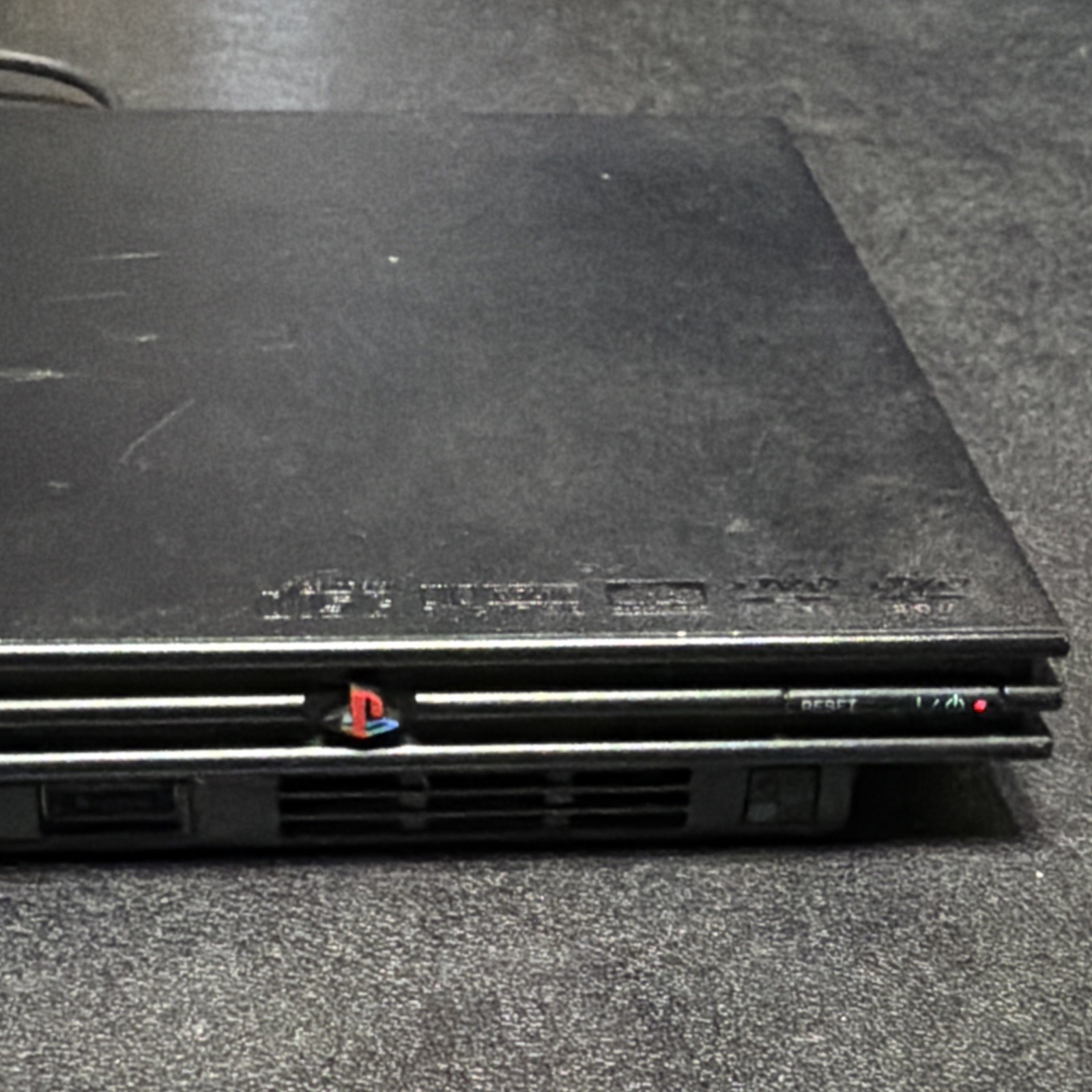 Sony PlayStation 2 Slim Console – Black Tested & Working WOOT WOOT SCPH-75001