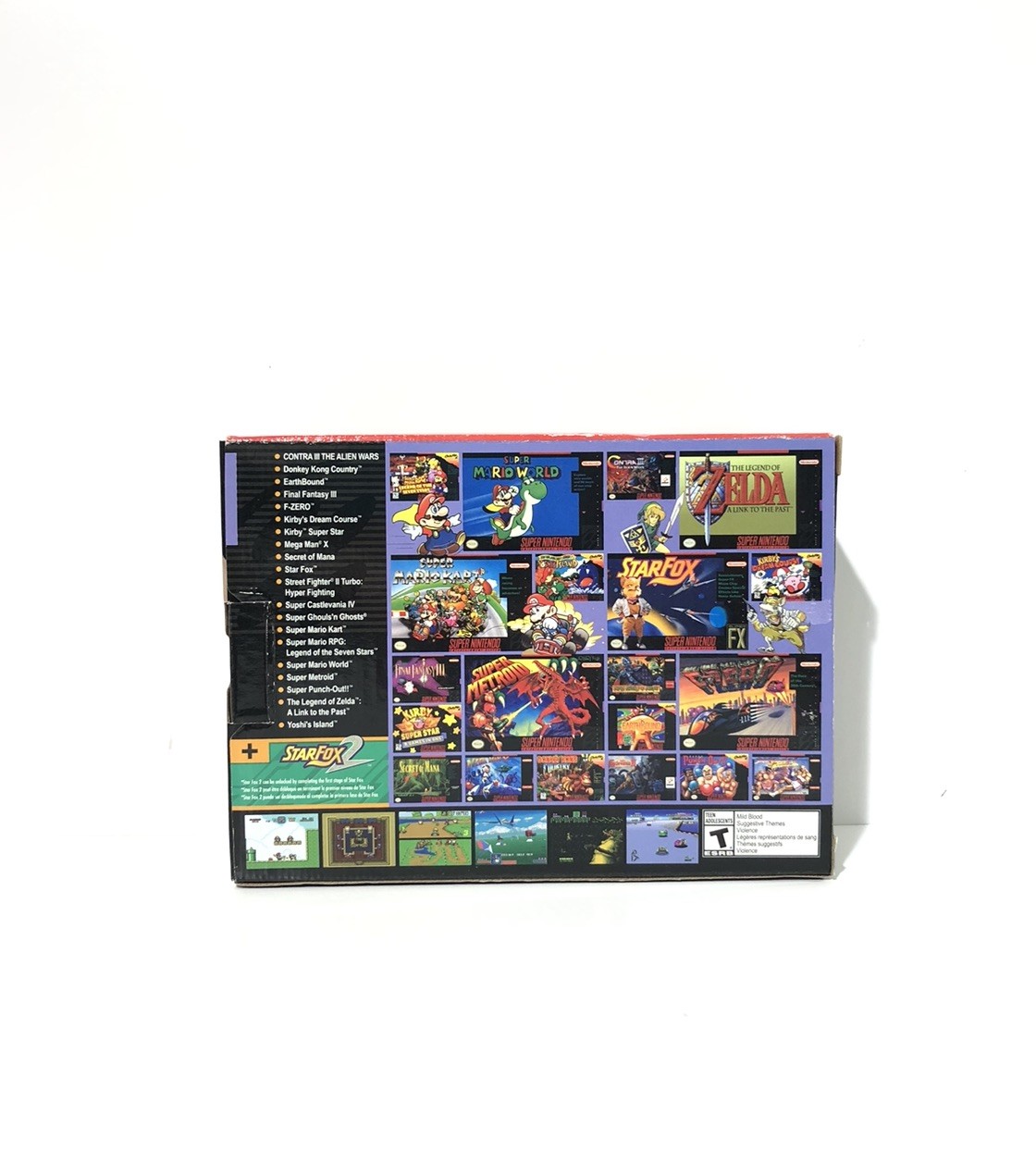 Authentic SNES Super Nintendo Classic Mini Super Entertainment System 21 Games