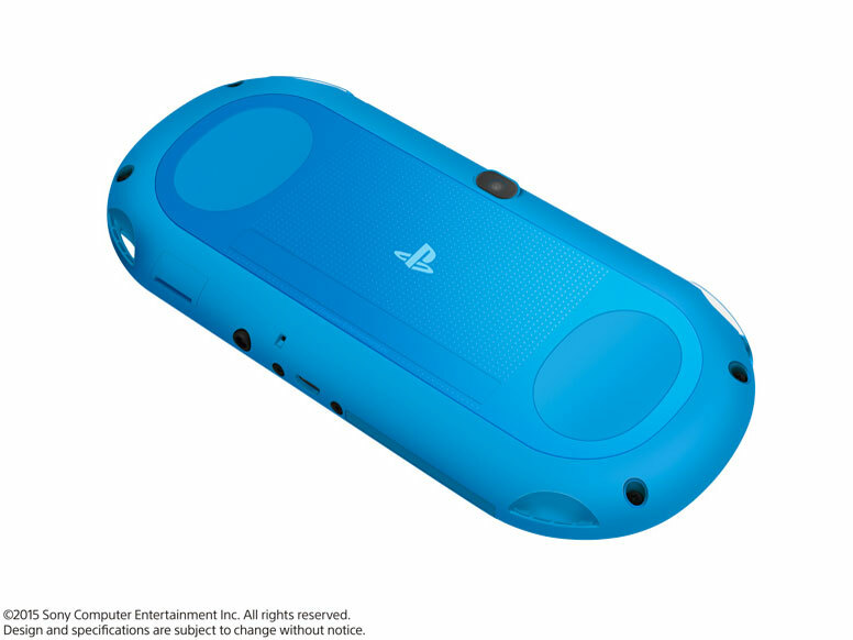 USED PS Playstation vita Wi-Fi model AQUA BLUE PCH-2000 ZA23 JAPAN only console