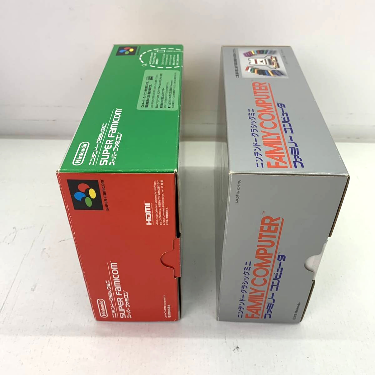 Nintendo Classic Mini Famicom & Super Famicom Set Console Japan Used