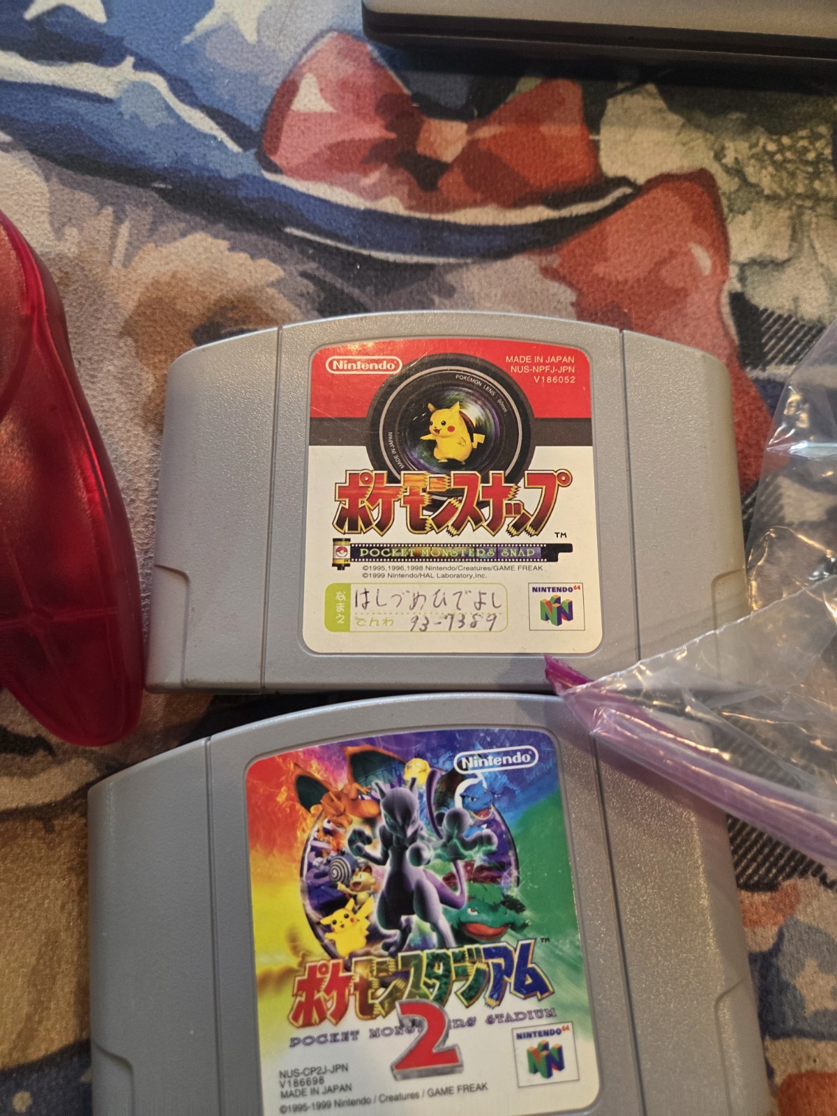Nintendo 64 N64 Black Console NUS-001 JPN Tested 4 Games 2 Controllers & Cables
