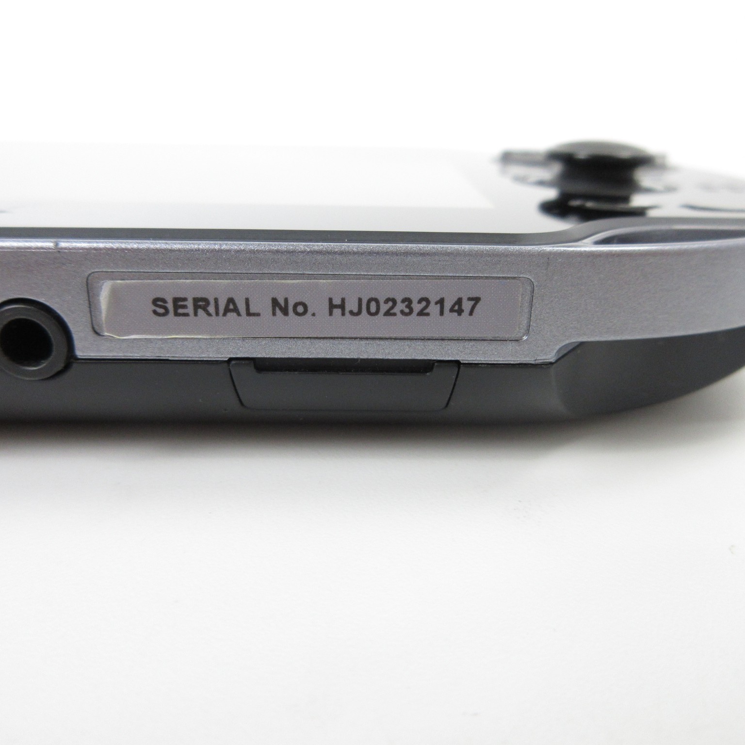 【Very Good】Sony PS Vita PCH-1000 Crystal Black Wi-Fi Model Console only #RET0517