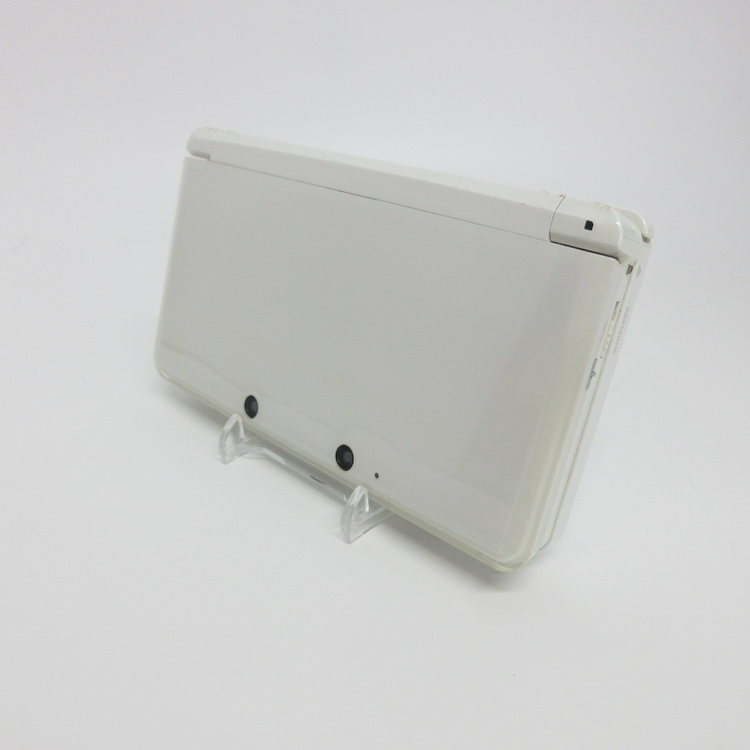 【Very Good】Nintendo 3DS Ice White Console ONLY Japanese Edition #DEN2/08/0615/01