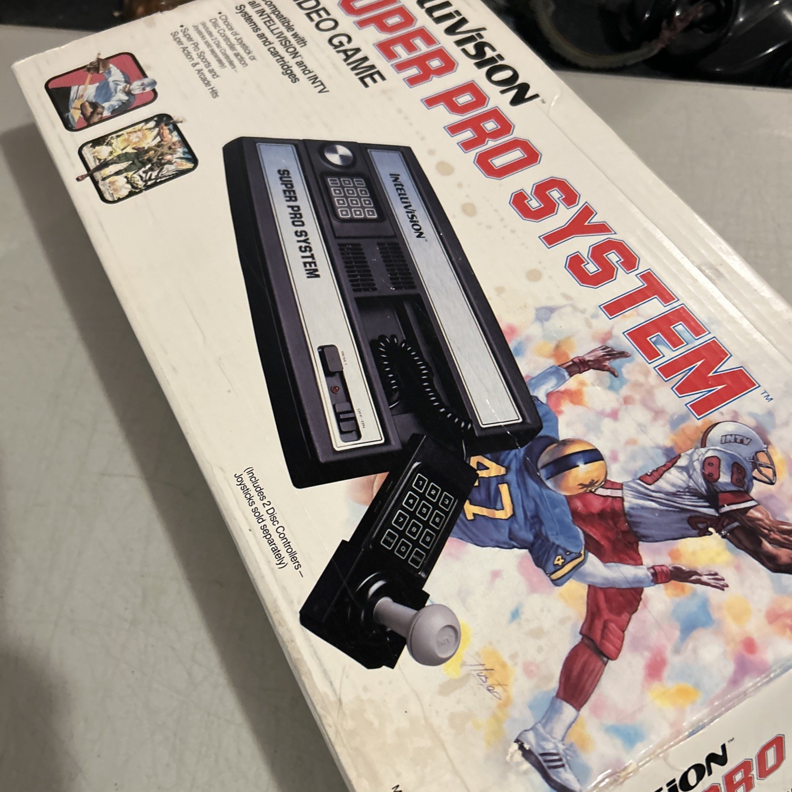 Intelllivision Super Pro System Console & Box Untested Incomplete Read As Is