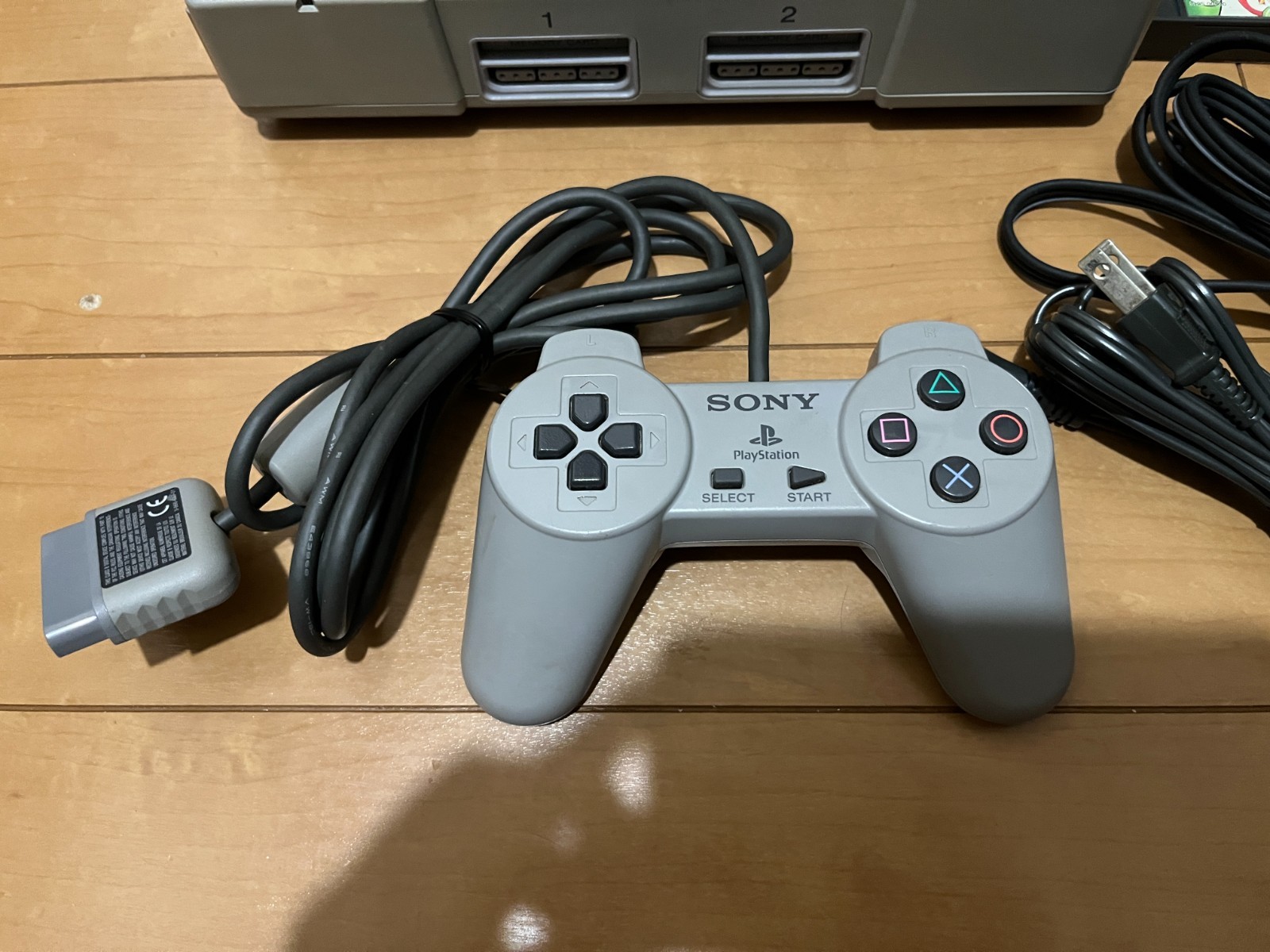 Sony PlayStation 1 PS1 Console SCPH-1000 First Model with Game