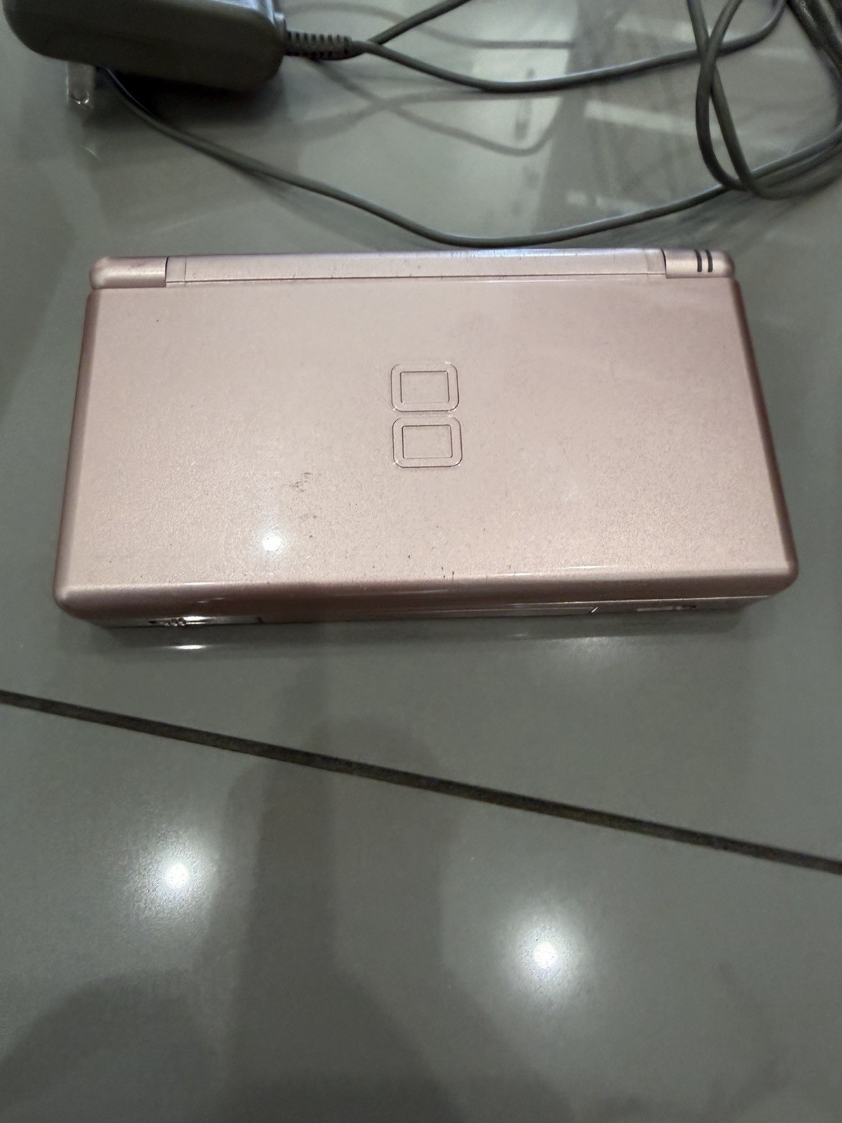 FOR PARTS/REPAIR Nintendo DS Lite USG-001 Pink Handheld Console *READ*